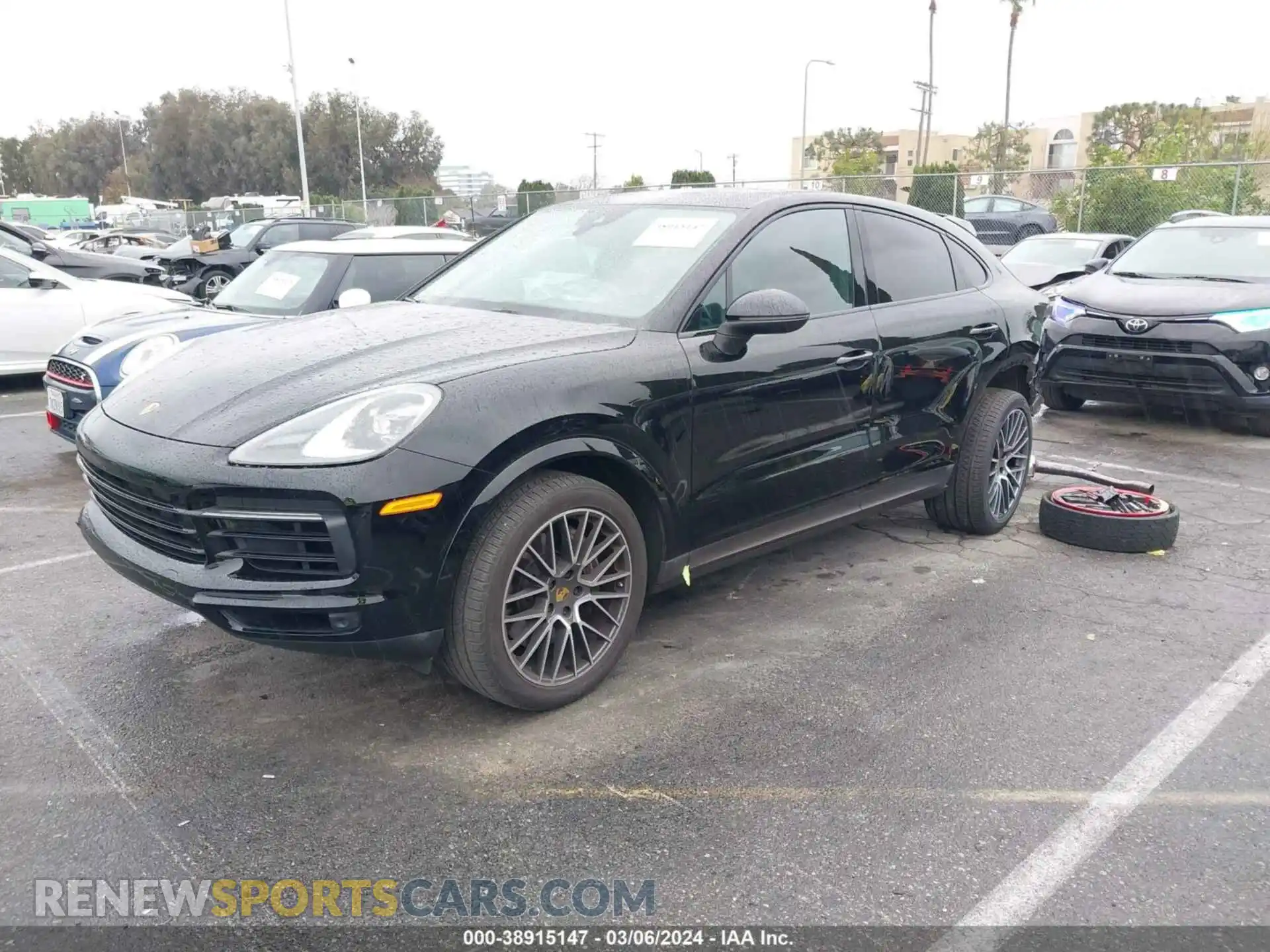 2 Photograph of a damaged car WP1BA2AY1MDA41210 PORSCHE CAYENNE COUPE 2021