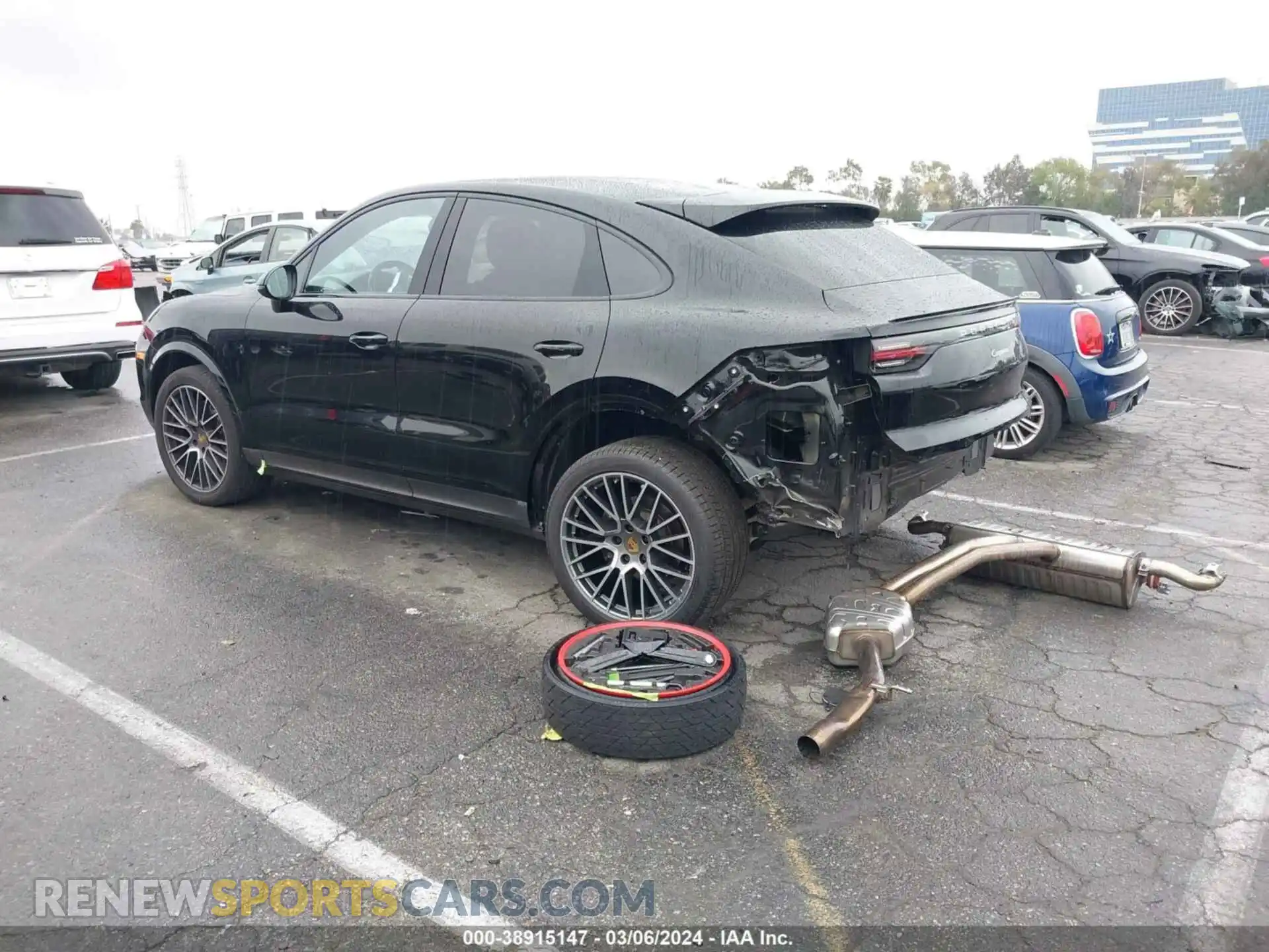 3 Photograph of a damaged car WP1BA2AY1MDA41210 PORSCHE CAYENNE COUPE 2021