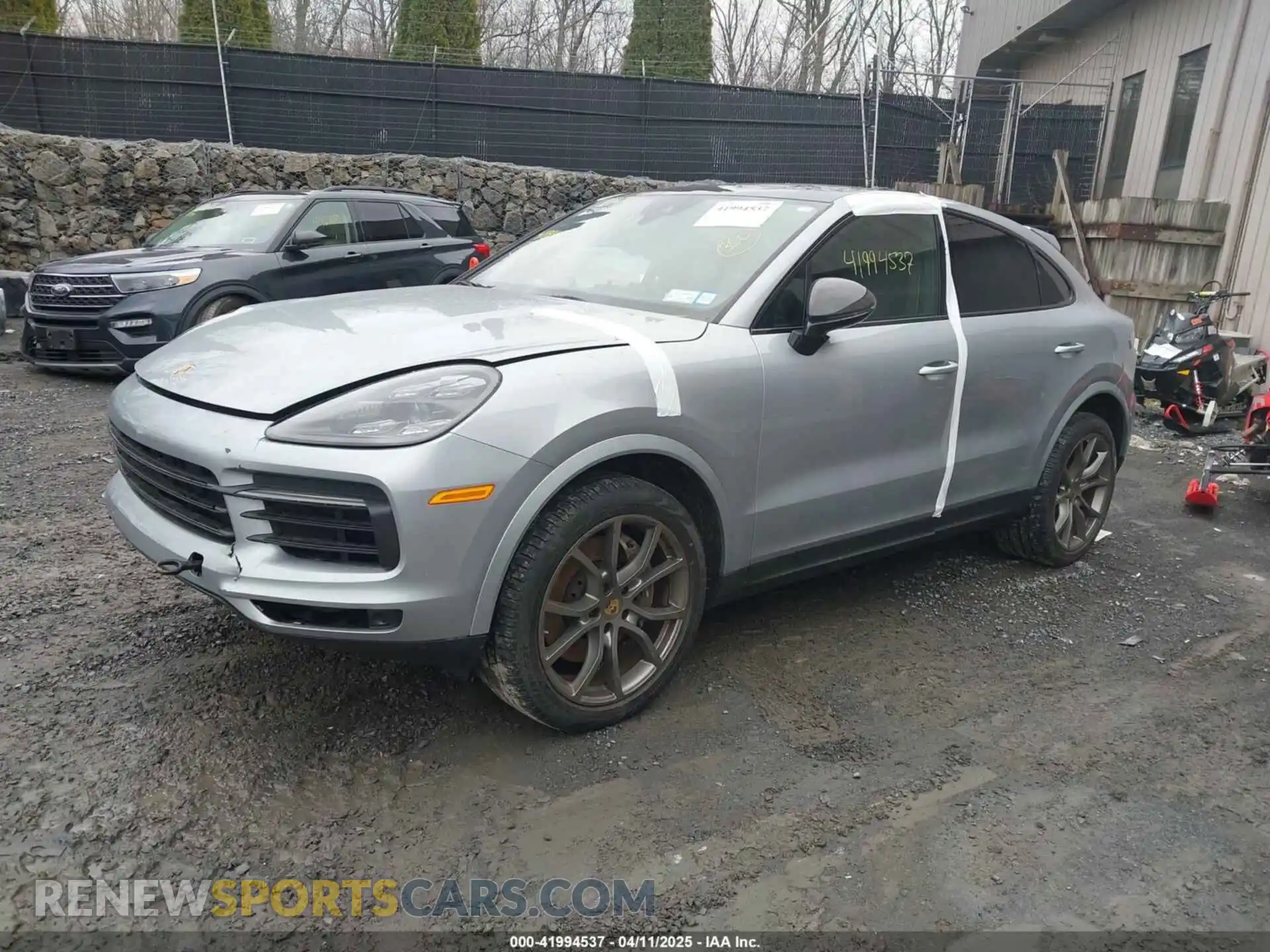 2 Photograph of a damaged car WP1BA2AY6MDA40313 PORSCHE CAYENNE COUPE 2021