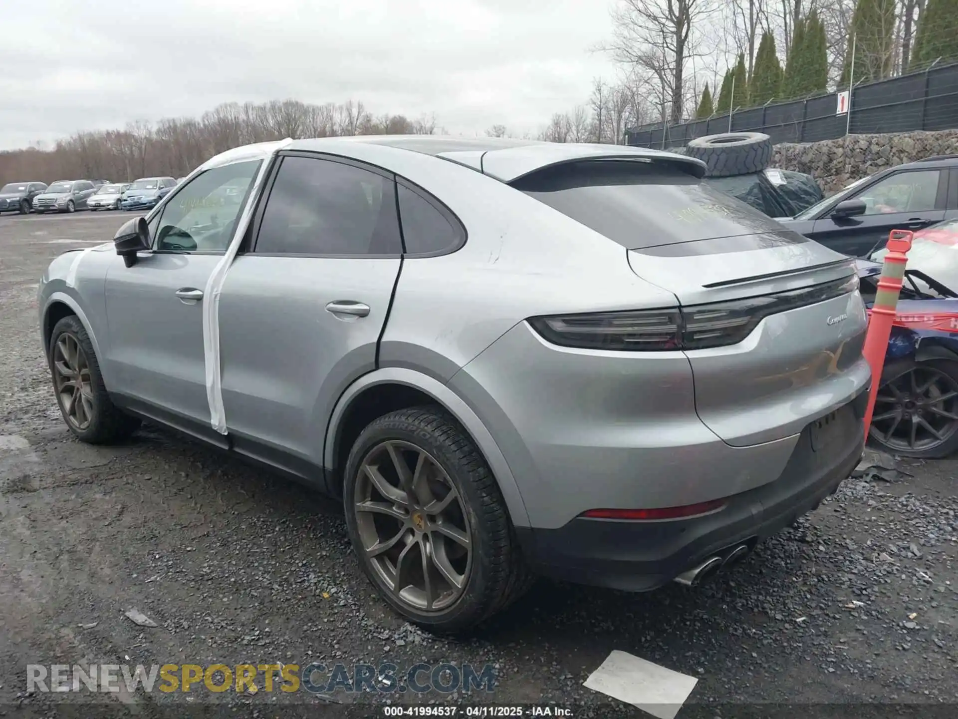 3 Photograph of a damaged car WP1BA2AY6MDA40313 PORSCHE CAYENNE COUPE 2021