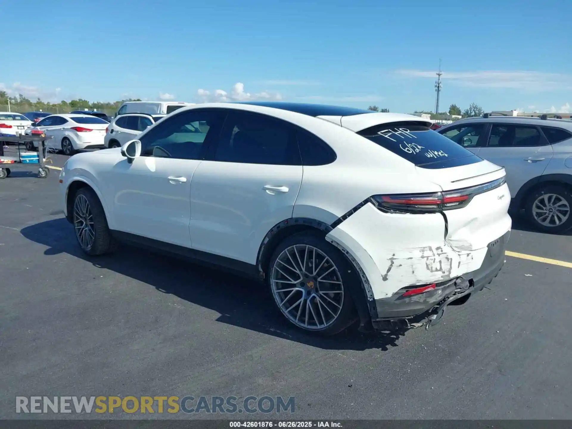 3 Photograph of a damaged car WP1BA2AY8MDA40944 PORSCHE CAYENNE COUPE 2021