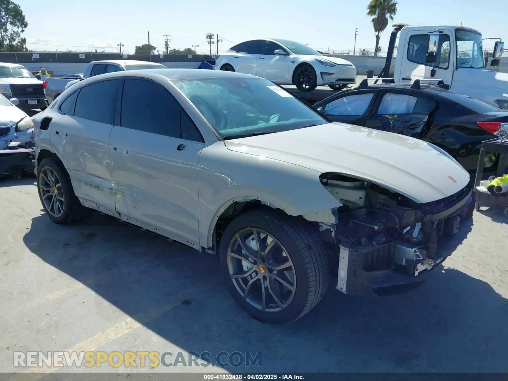 1 Photograph of a damaged car WP1BF2AY6MDA51099 PORSCHE CAYENNE COUPE 2021