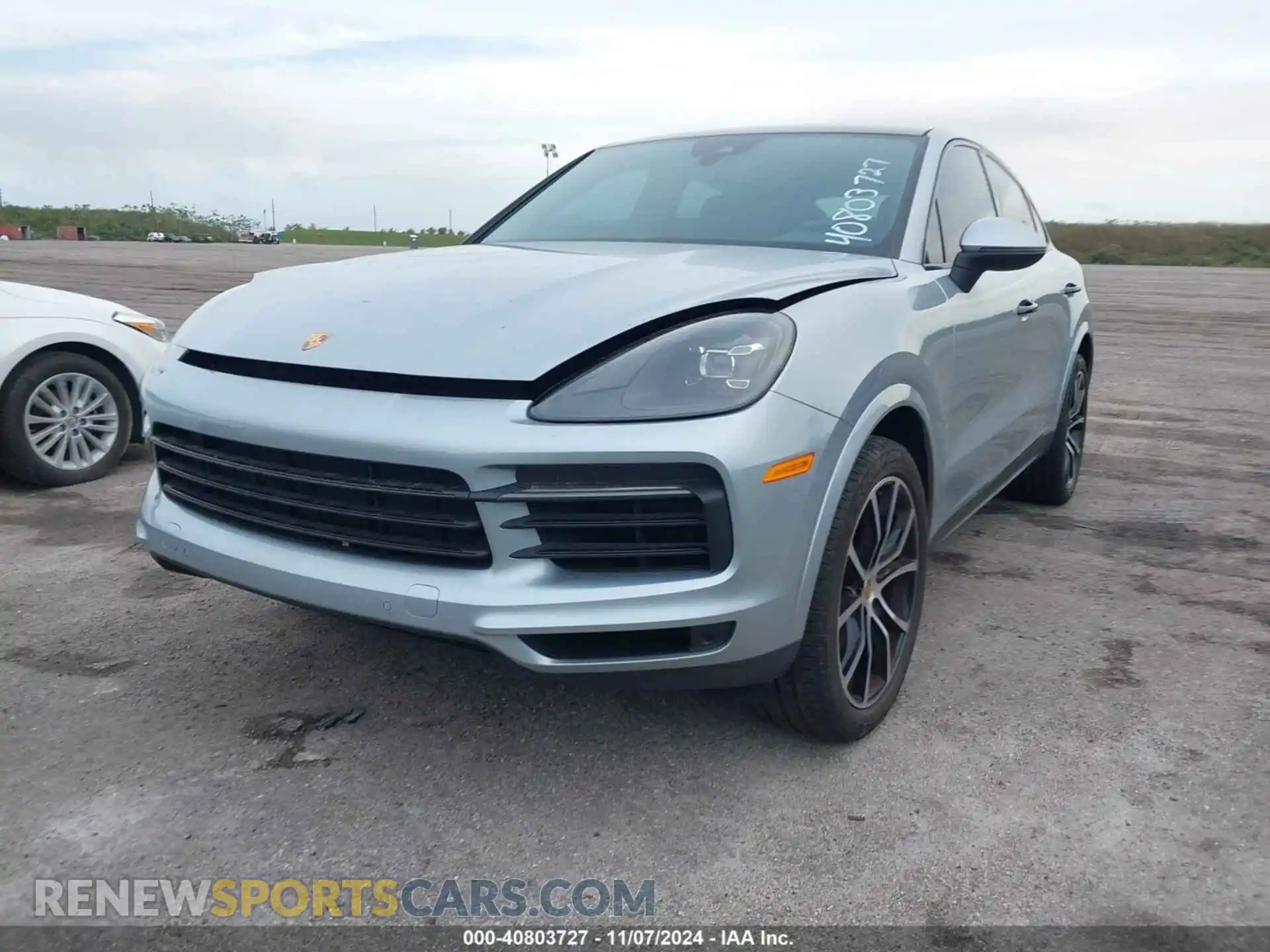 2 Photograph of a damaged car WP1BA2AY4NDA47827 PORSCHE CAYENNE COUPE 2022