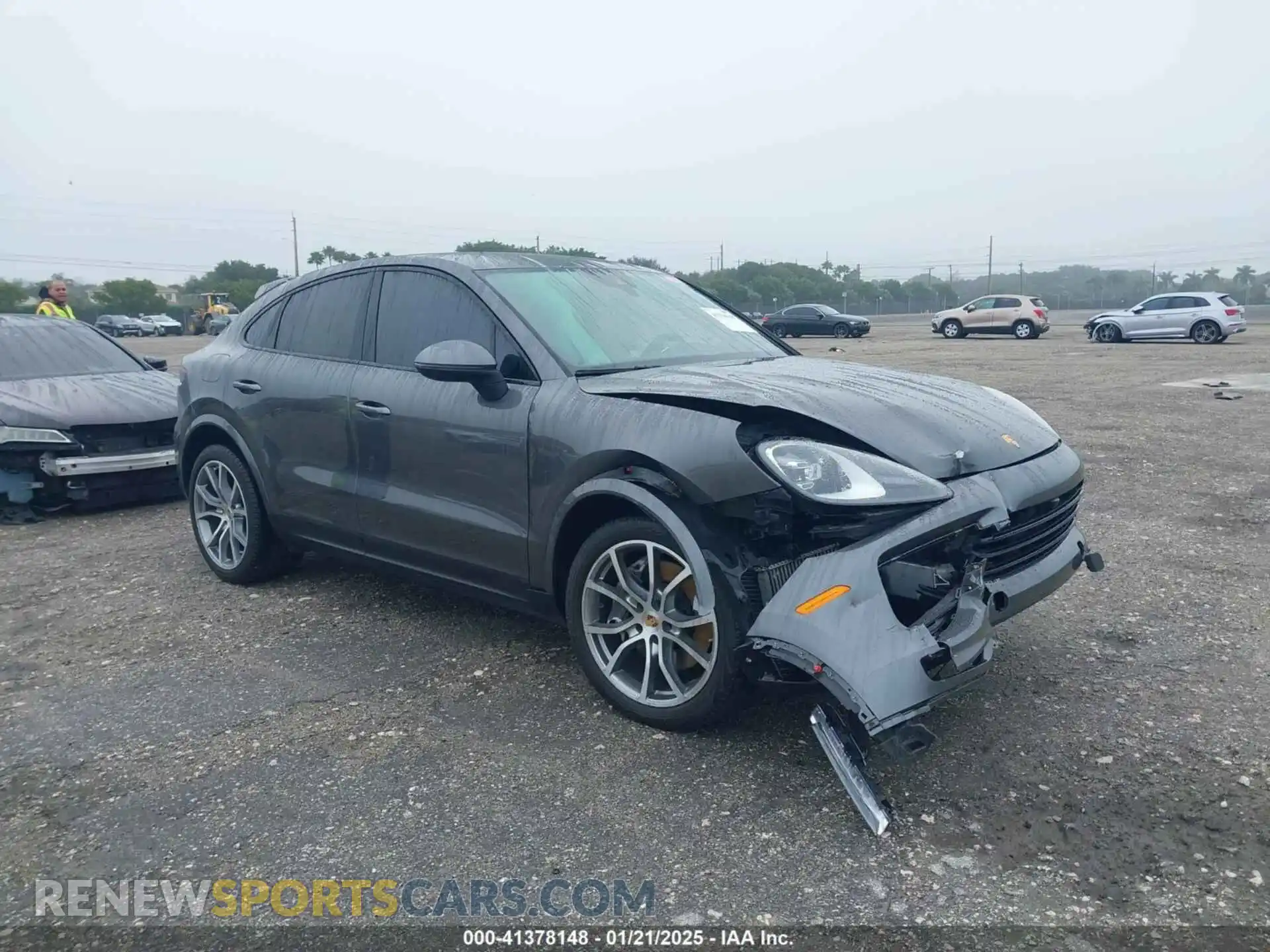 1 Photograph of a damaged car WP1BA2AY9PDA26538 PORSCHE CAYENNE COUPE 2023