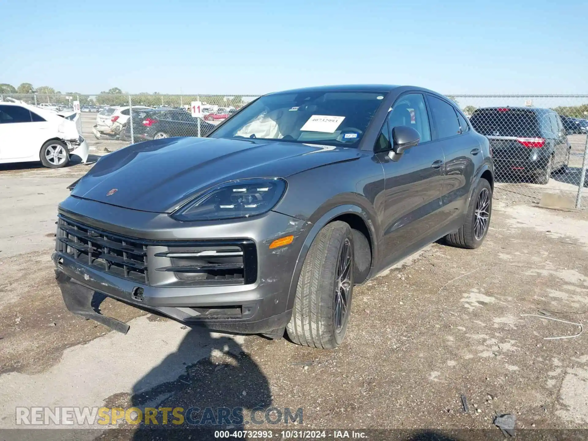 2 Photograph of a damaged car WP1BA2AY2RDA50960 PORSCHE CAYENNE COUPE 2024