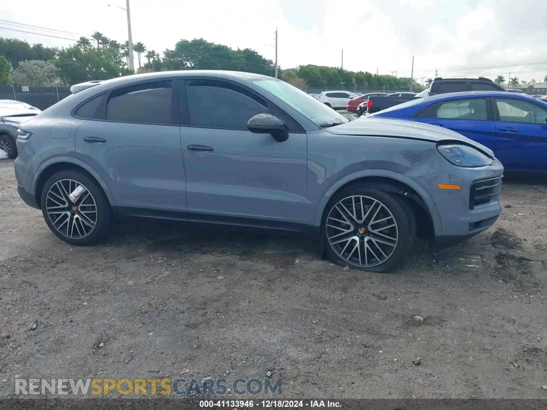 1 fotografías del automóvil dañado WP1BA2AY2RDA51820 PORSCHE CAYENNE COUPE 2024