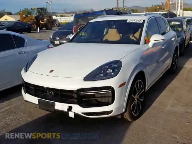 2 Photograph of a damaged car WP1AF2AY2KDA81046 PORSCHE CAYENNE TU 2019