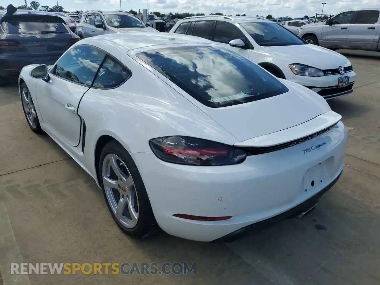 3 Photograph of a damaged car WP0AA2A8XKS261029 PORSCHE CAYMAN 2019