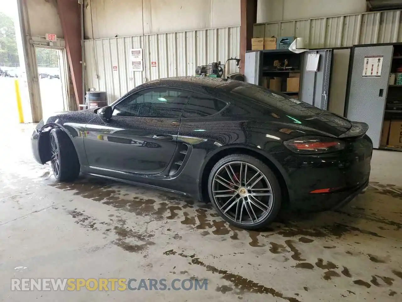 2 Photograph of a damaged car WP0AB2A85KS278477 PORSCHE CAYMAN 2019