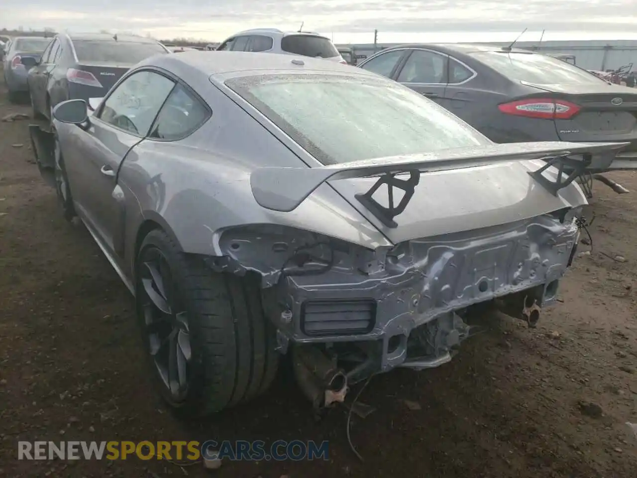 3 Photograph of a damaged car WP0AC2A88LK289620 PORSCHE CAYMAN 2020