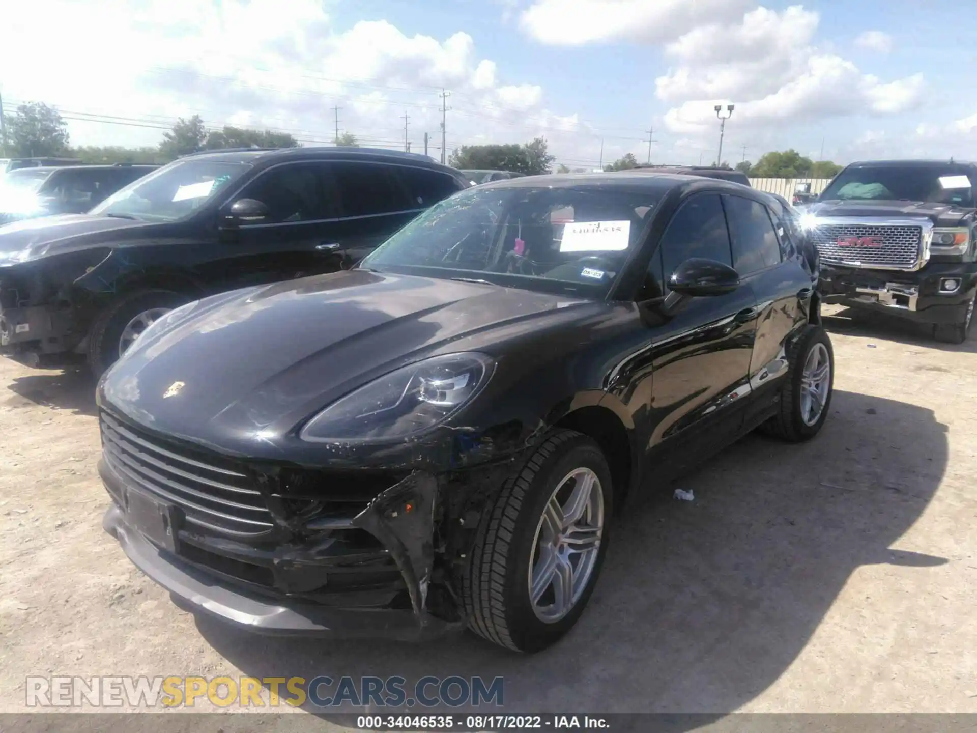 2 Photograph of a damaged car WP1AA2A50KLB04222 PORSCHE MACAN 2019