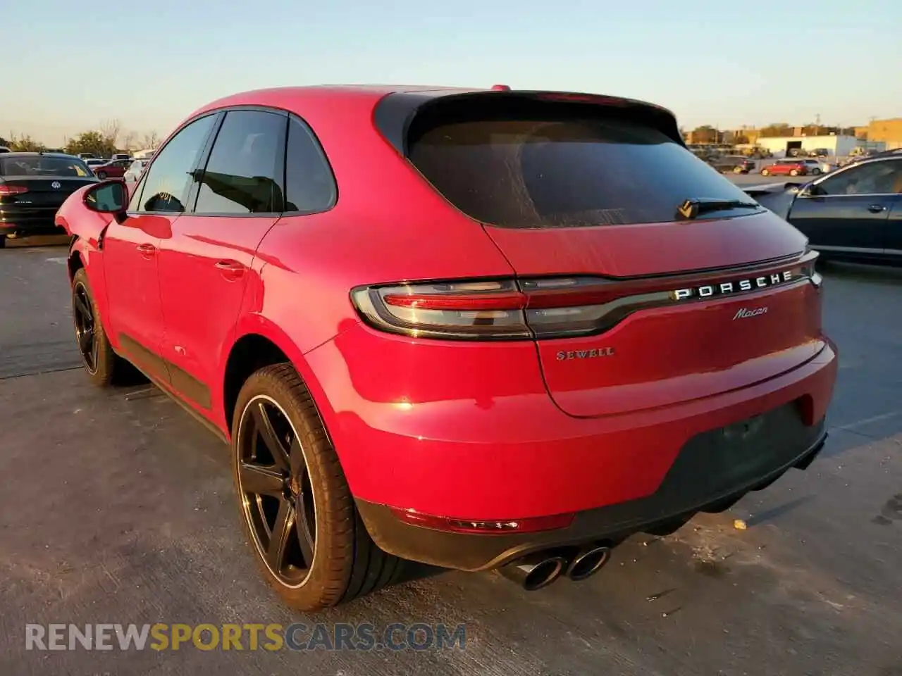 3 Photograph of a damaged car WP1AA2A50KLB06097 PORSCHE MACAN 2019