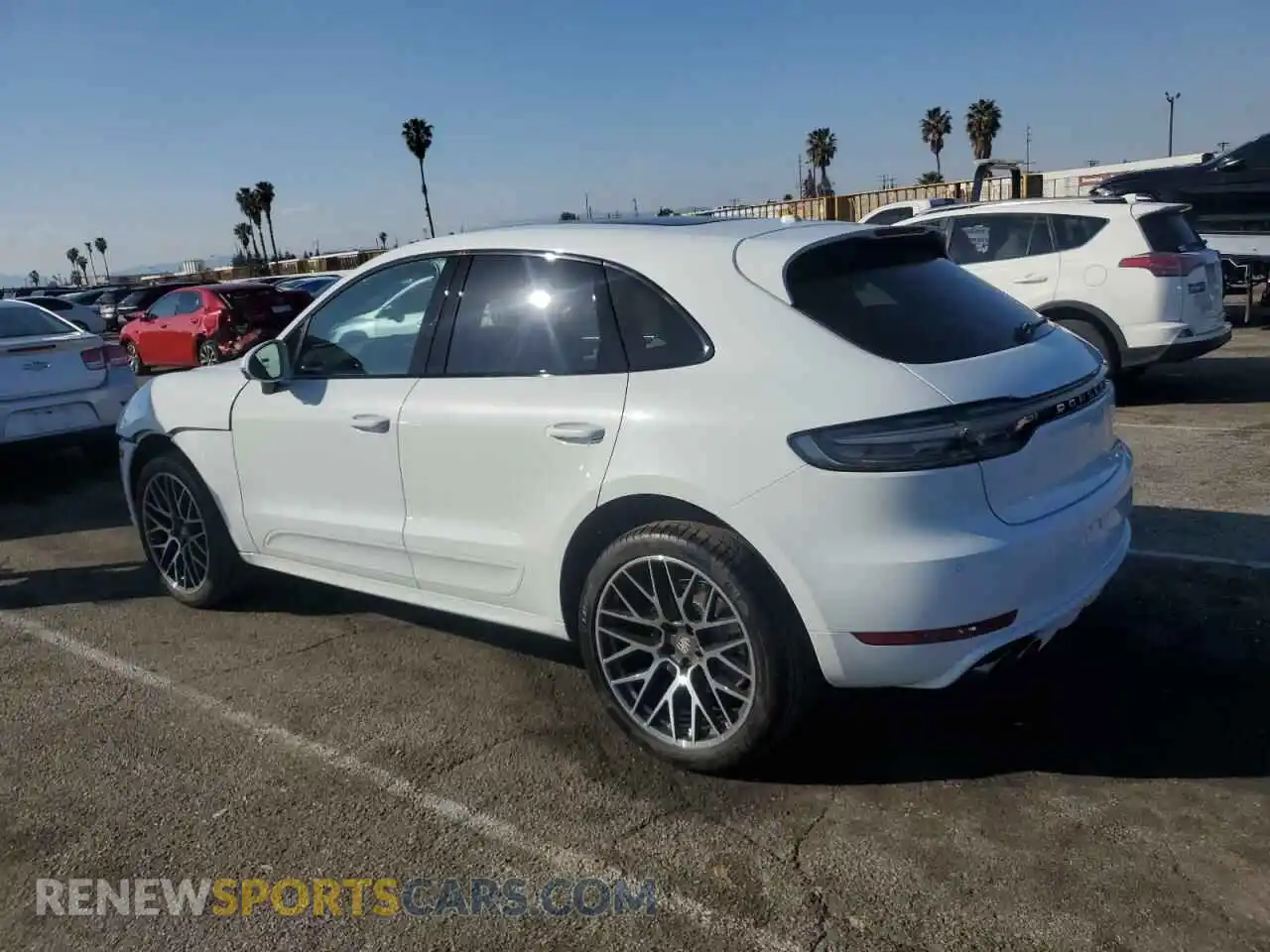 2 Photograph of a damaged car WP1AA2A50KLB08075 PORSCHE MACAN 2019