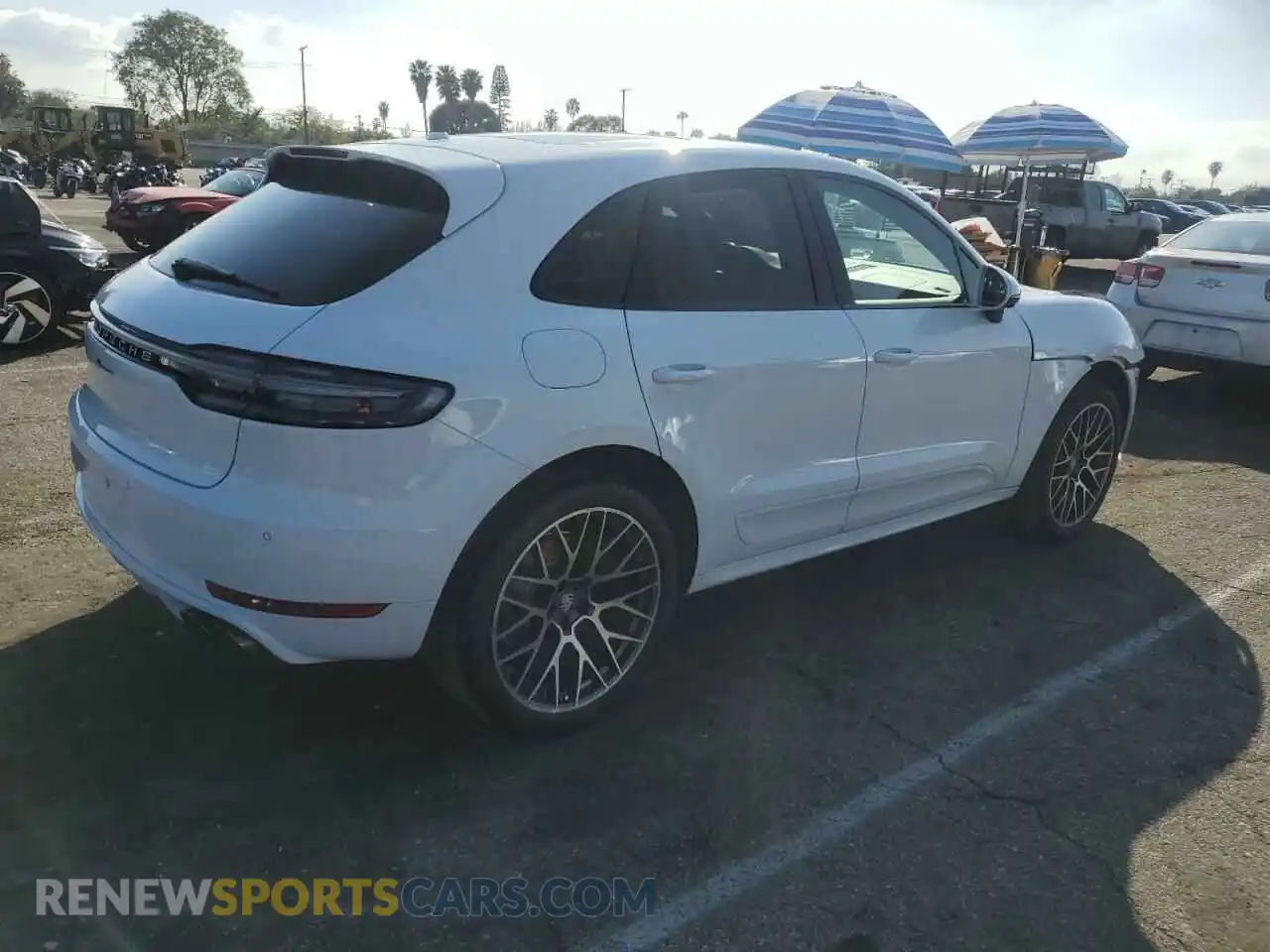 3 Photograph of a damaged car WP1AA2A50KLB08075 PORSCHE MACAN 2019