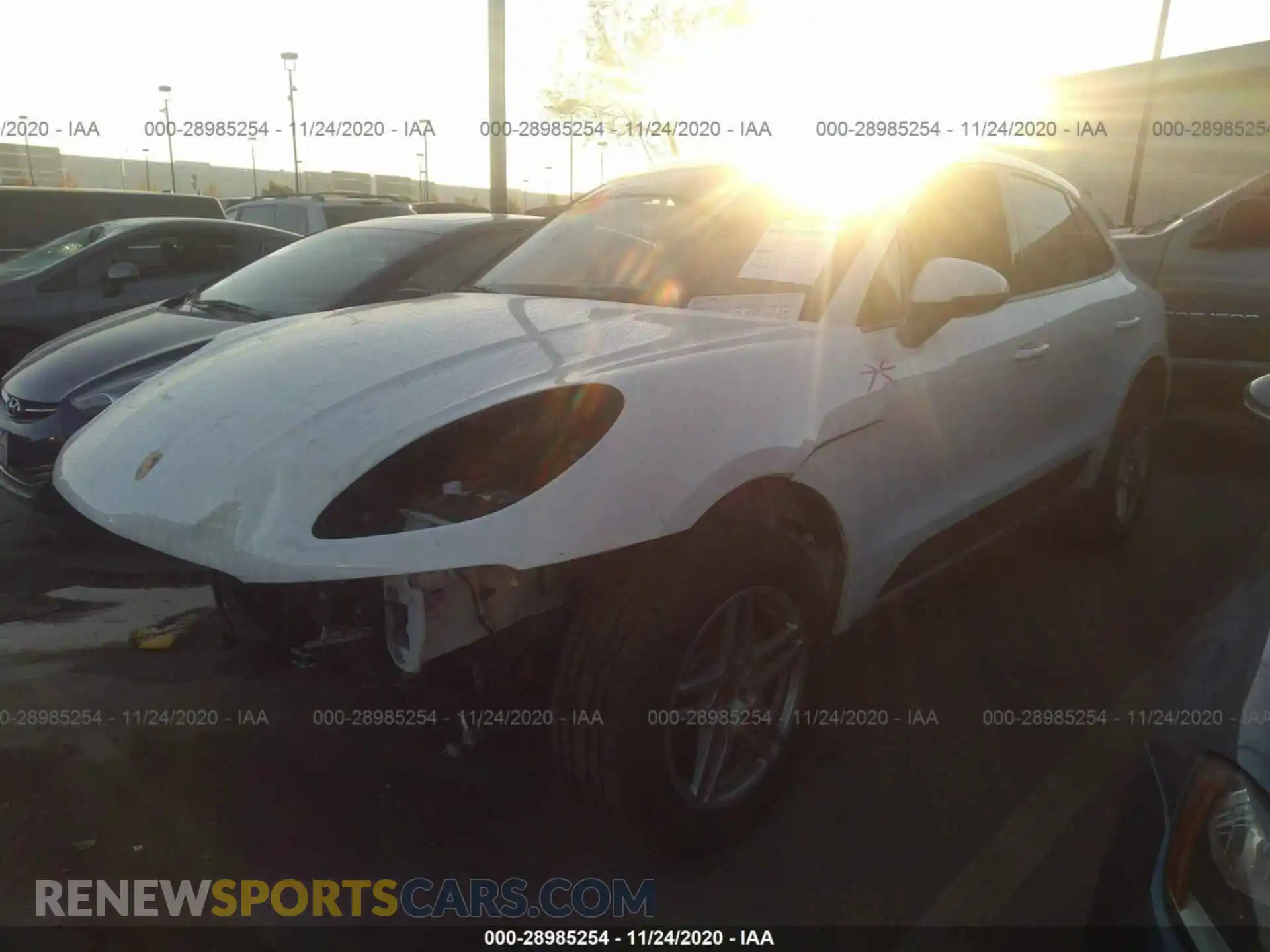 2 Photograph of a damaged car WP1AA2A52KLB01015 PORSCHE MACAN 2019
