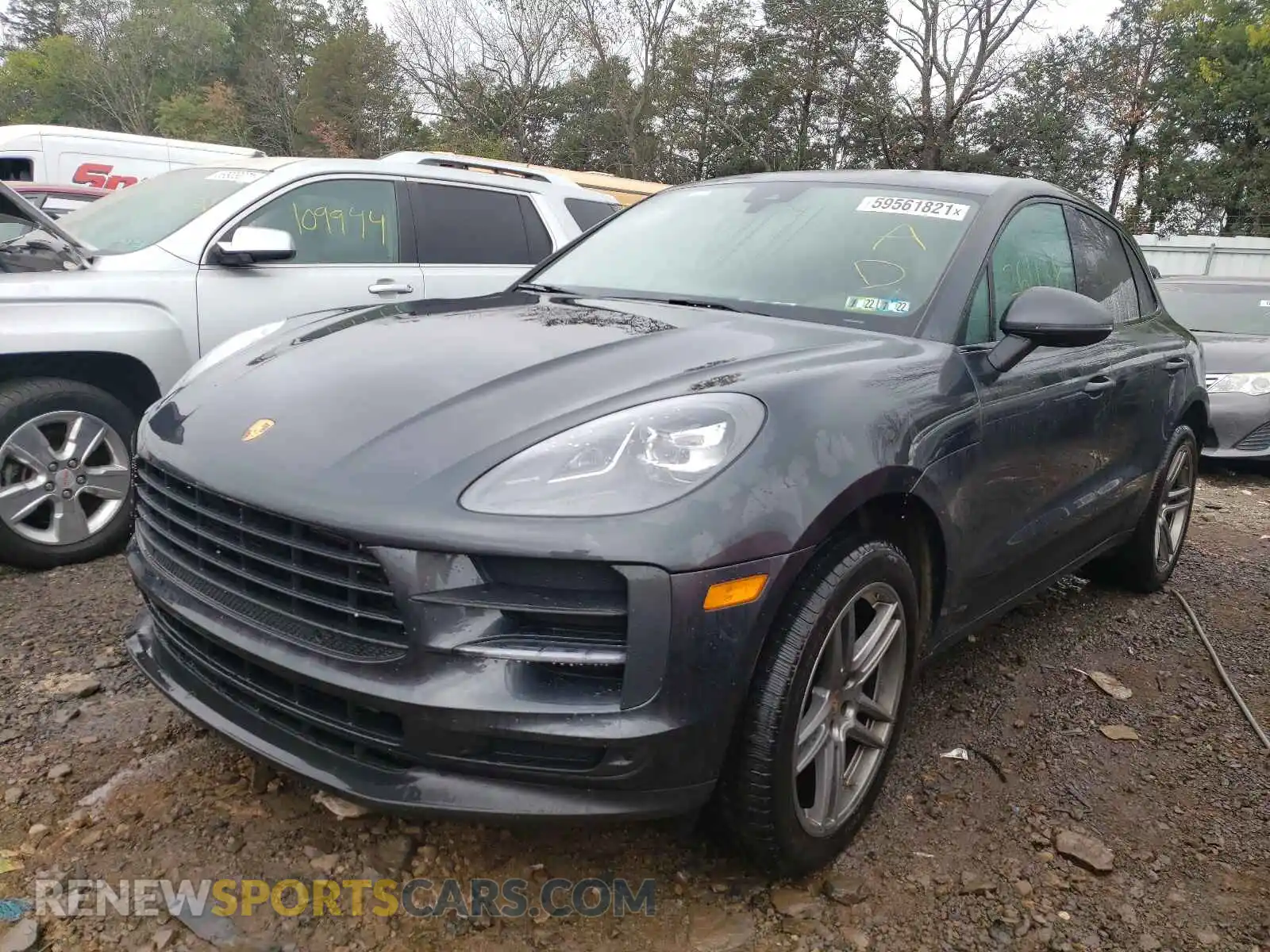2 Photograph of a damaged car WP1AA2A52KLB01628 PORSCHE MACAN 2019