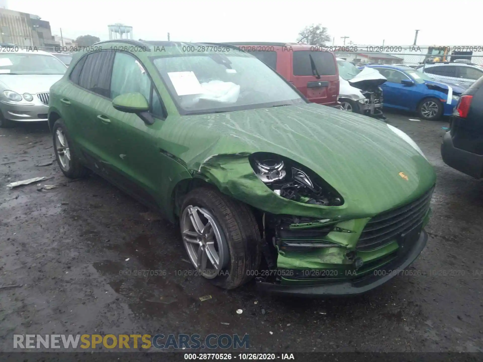 1 fotografías del automóvil dañado WP1AA2A52KLB02052 PORSCHE MACAN 2019