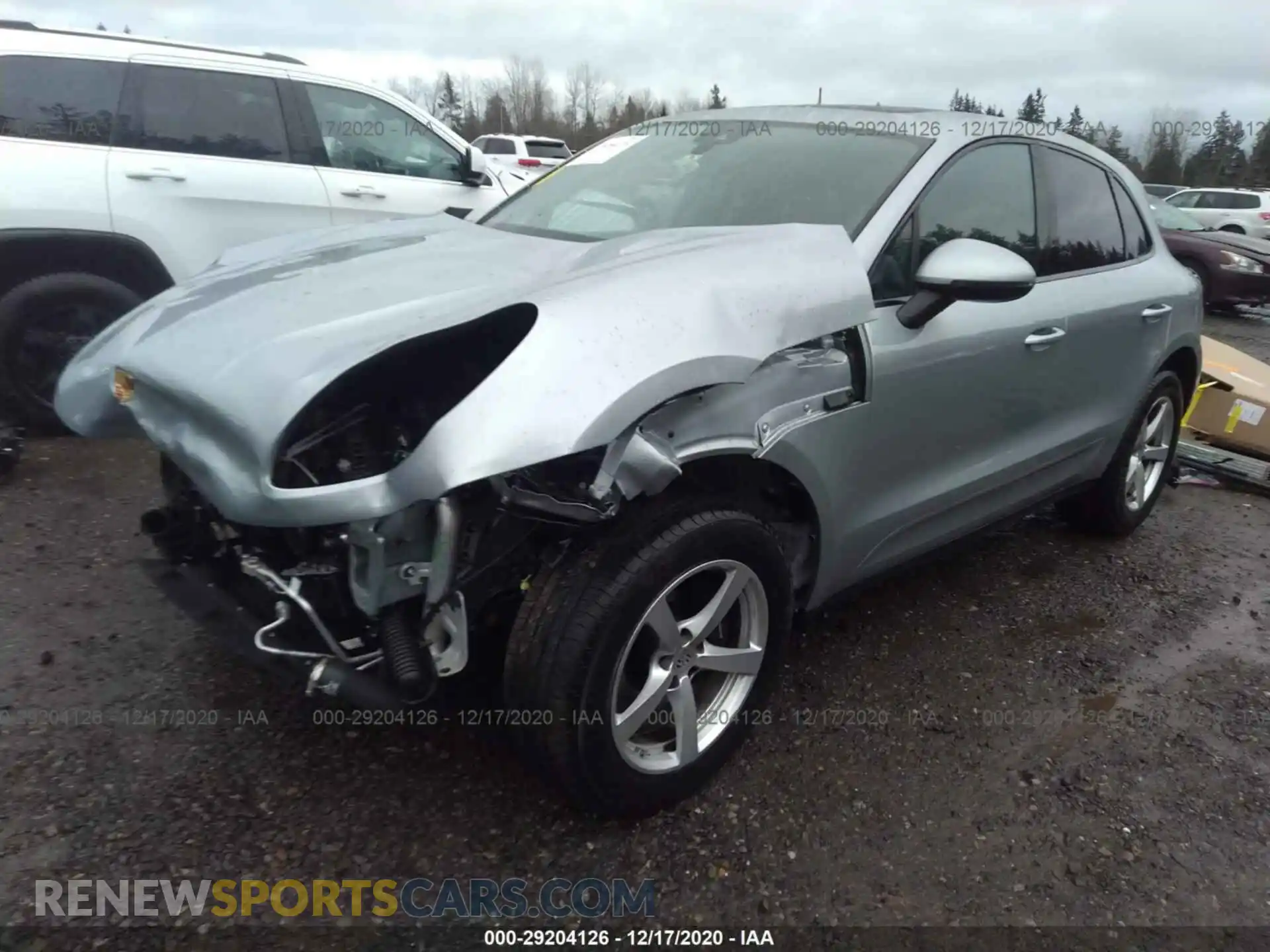2 Photograph of a damaged car WP1AA2A52KLB06490 PORSCHE MACAN 2019