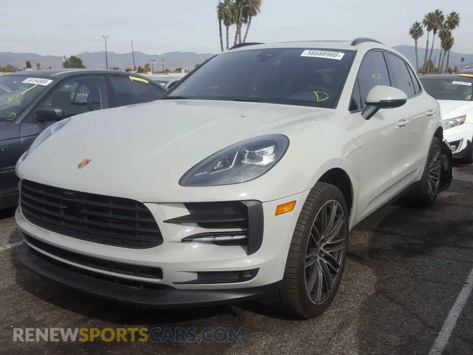 2 Photograph of a damaged car WP1AA2A53KLB03193 PORSCHE MACAN 2019