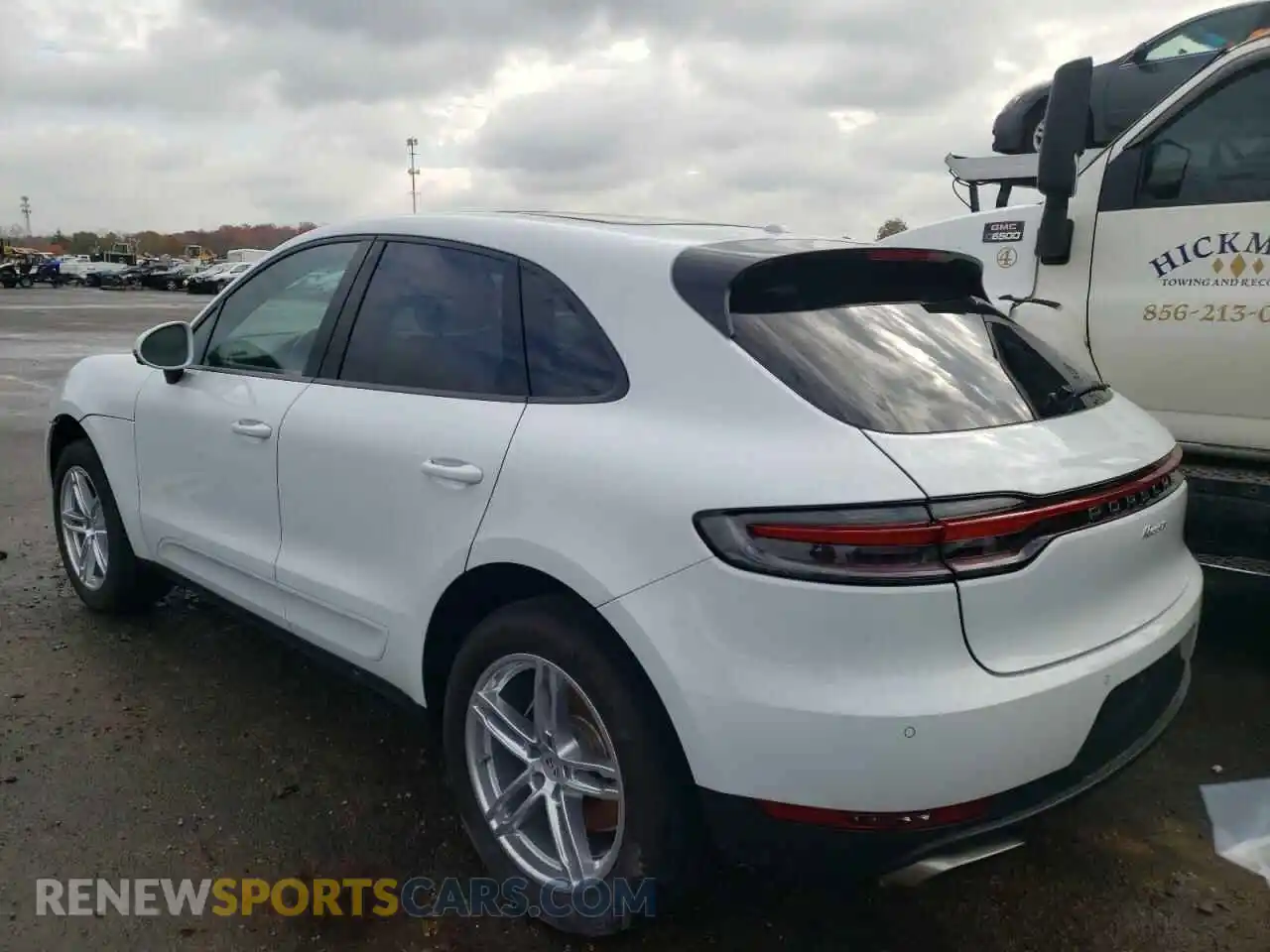 3 Photograph of a damaged car WP1AA2A54KLB00769 PORSCHE MACAN 2019