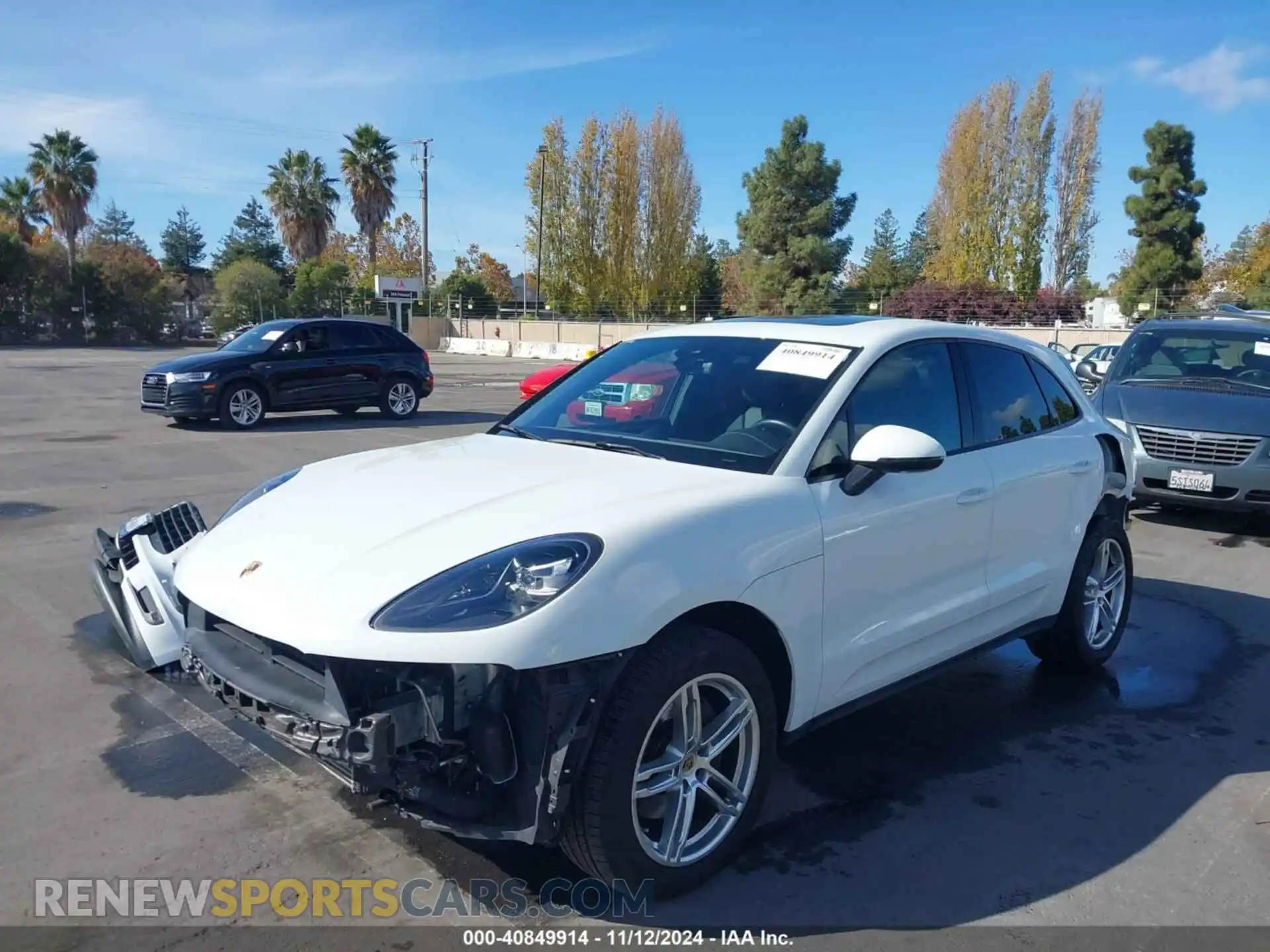 2 Фотография поврежденного автомобиля WP1AA2A54KLB01985 PORSCHE MACAN 2019