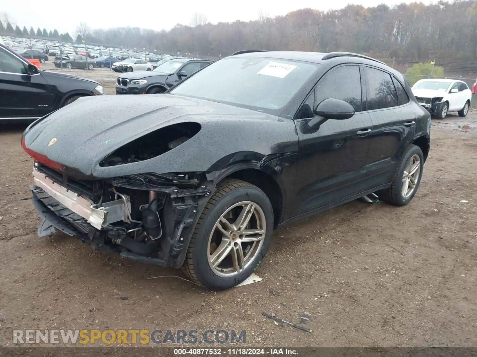 2 Photograph of a damaged car WP1AA2A54KLB05633 PORSCHE MACAN 2019