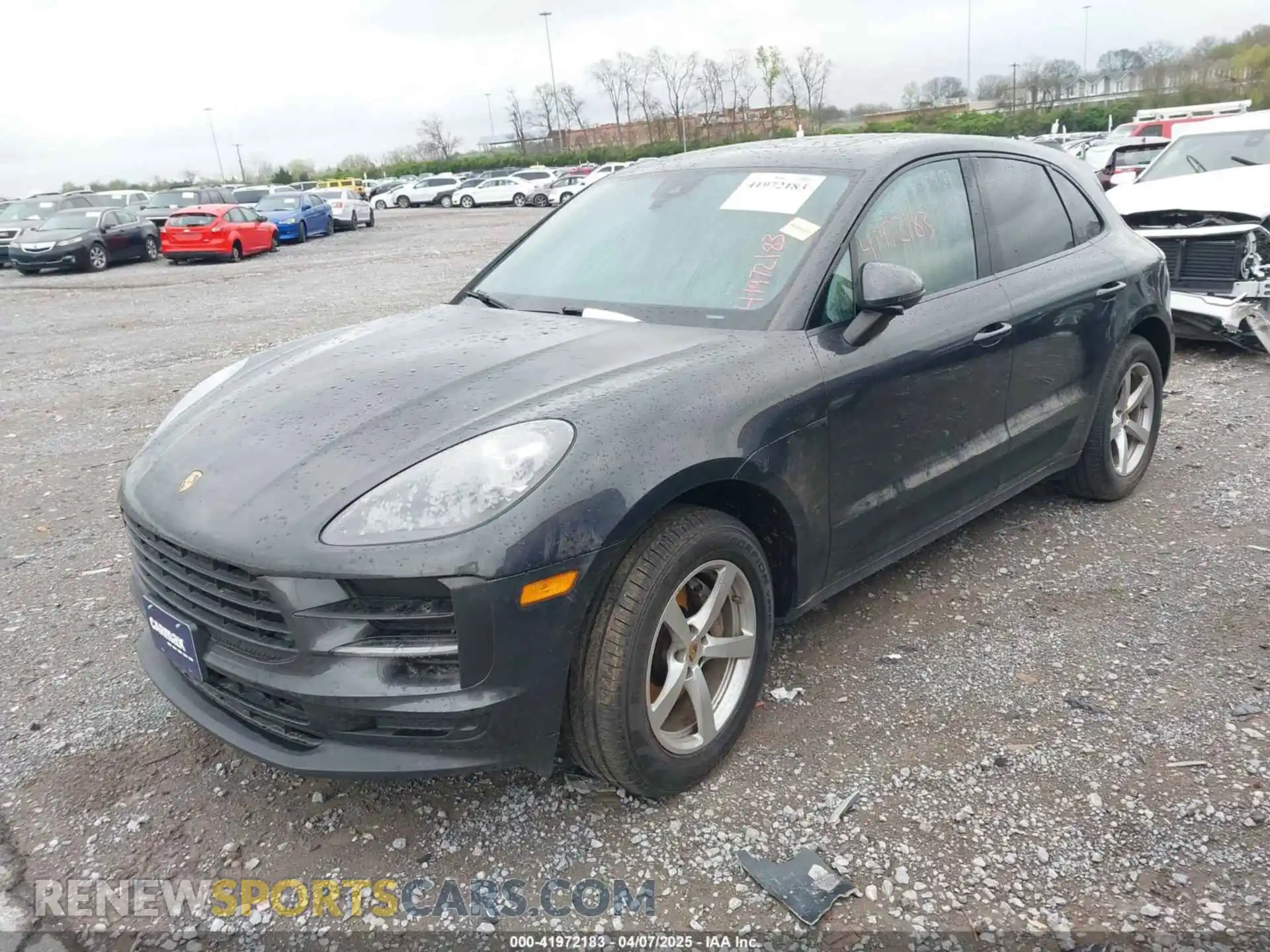 2 Photograph of a damaged car WP1AA2A56KLB05844 PORSCHE MACAN 2019