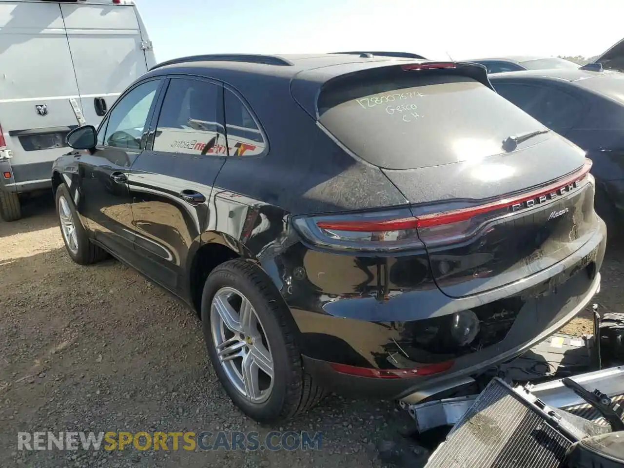 2 Photograph of a damaged car WP1AA2A57KLB00040 PORSCHE MACAN 2019