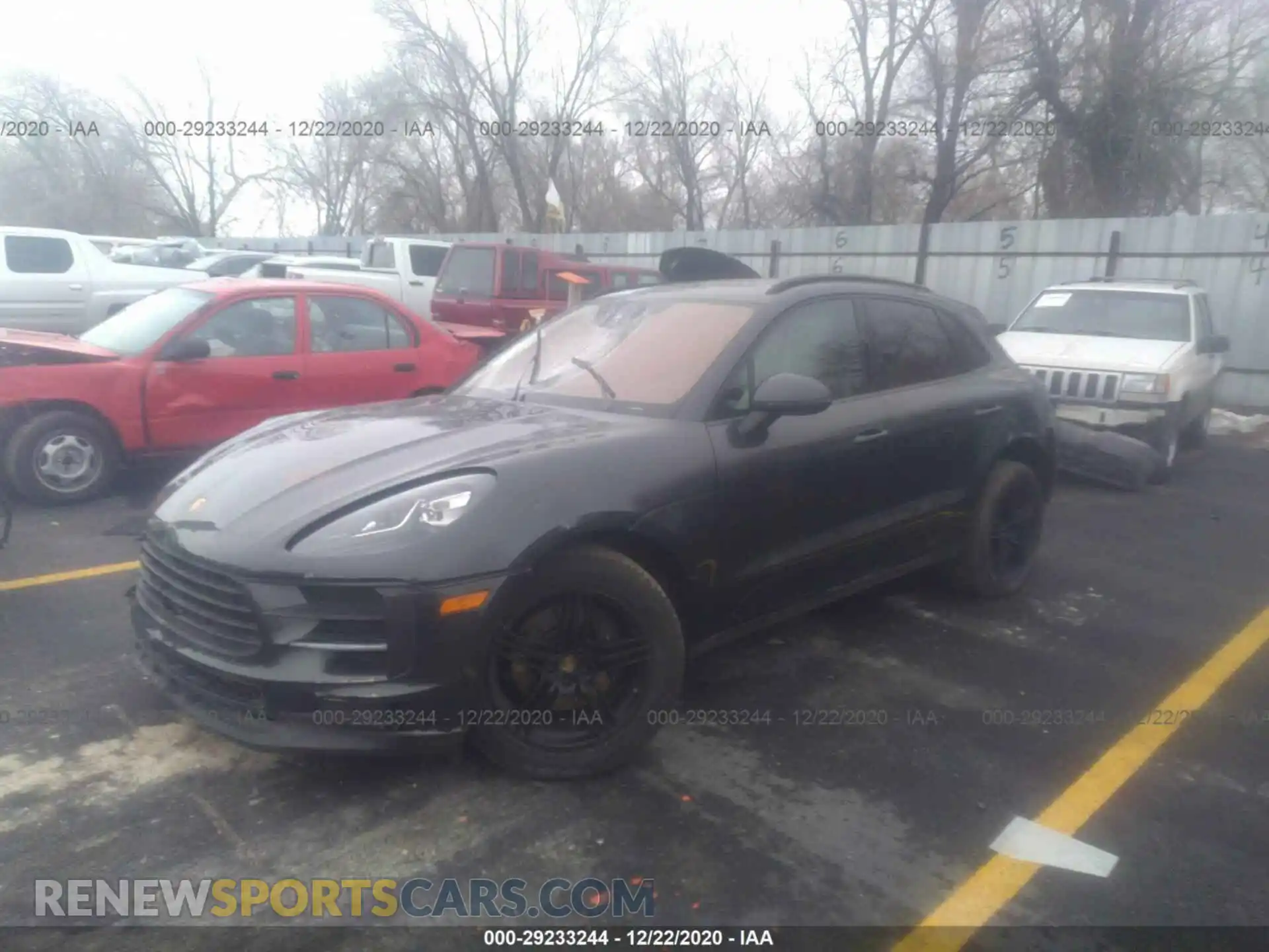 2 Photograph of a damaged car WP1AA2A59KLB02078 PORSCHE MACAN 2019