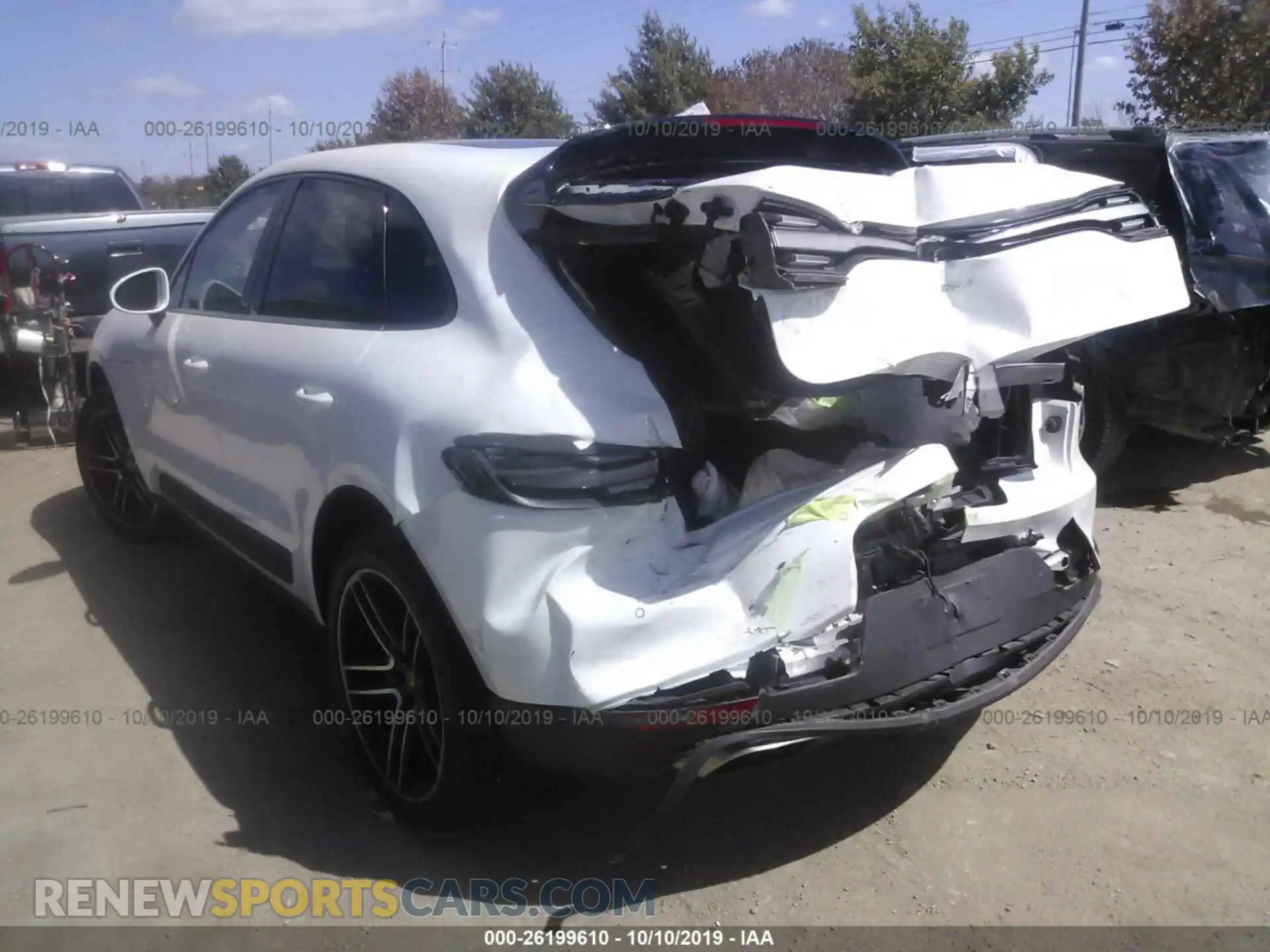 3 Photograph of a damaged car WP1AA2A59KLB02680 PORSCHE MACAN 2019