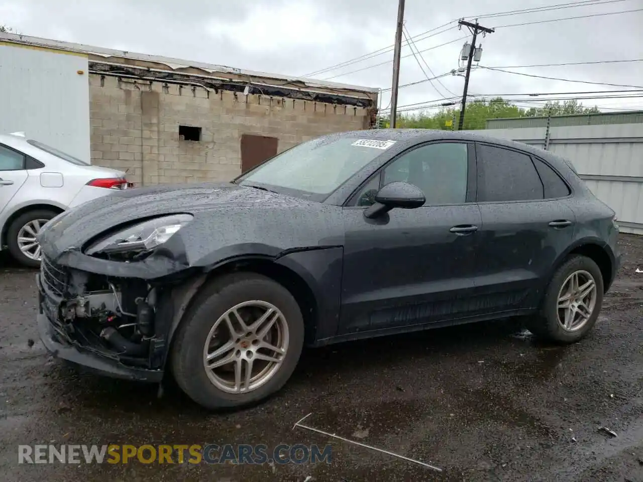 1 Photograph of a damaged car WP1AA2A59KLB08222 PORSCHE MACAN 2019