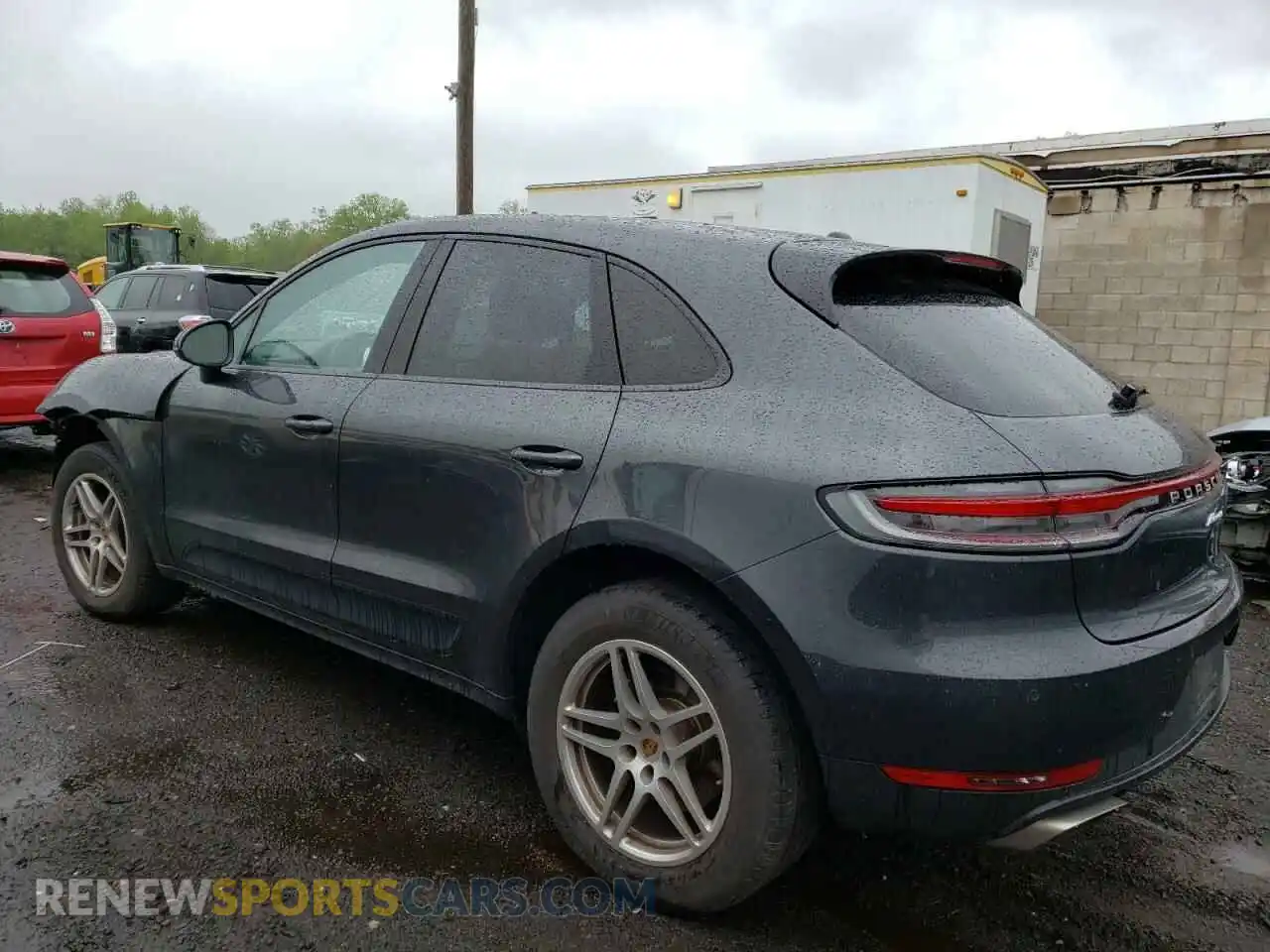 2 Photograph of a damaged car WP1AA2A59KLB08222 PORSCHE MACAN 2019
