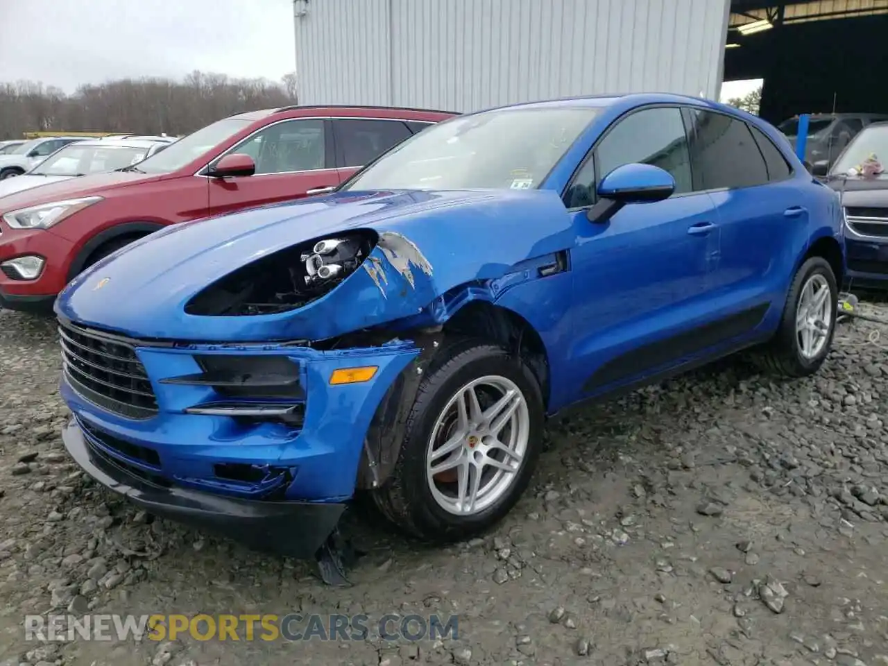 2 Фотография поврежденного автомобиля WP1AA2A5XKLB03370 PORSCHE MACAN 2019