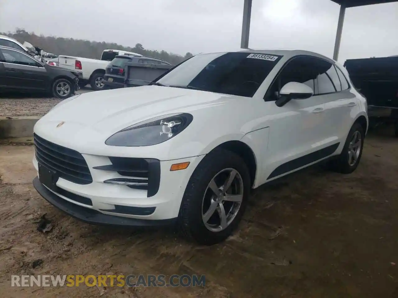 1 Photograph of a damaged car WP1AA2A5XKLB09265 PORSCHE MACAN 2019