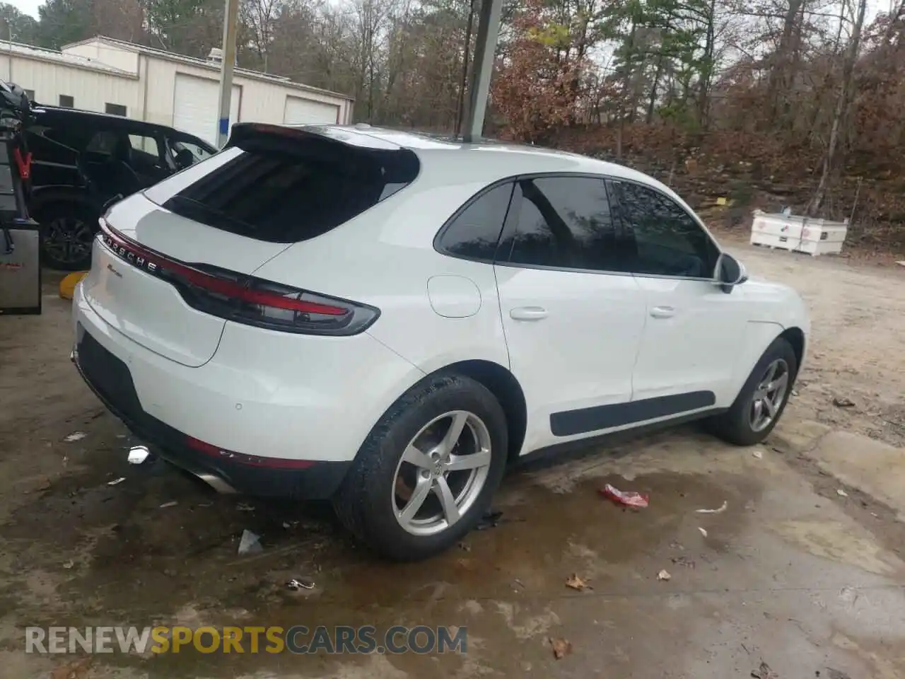 3 Photograph of a damaged car WP1AA2A5XKLB09265 PORSCHE MACAN 2019