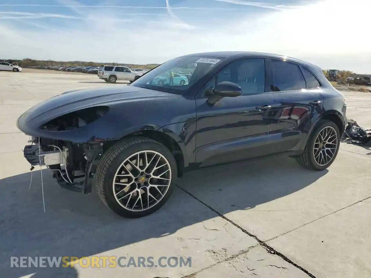 1 Photograph of a damaged car WP1AB2A50KLB32972 PORSCHE MACAN 2019