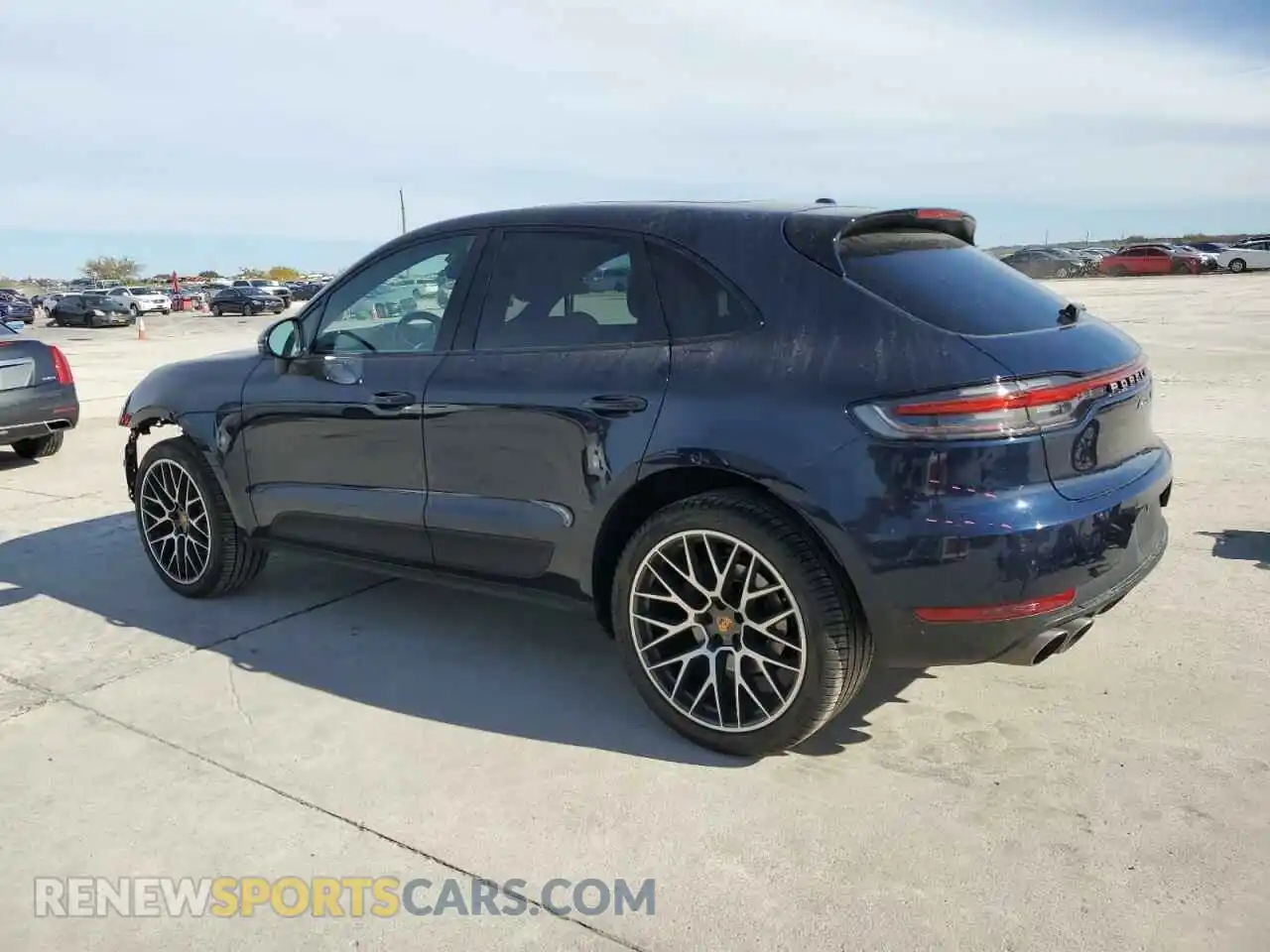 2 Photograph of a damaged car WP1AB2A50KLB32972 PORSCHE MACAN 2019