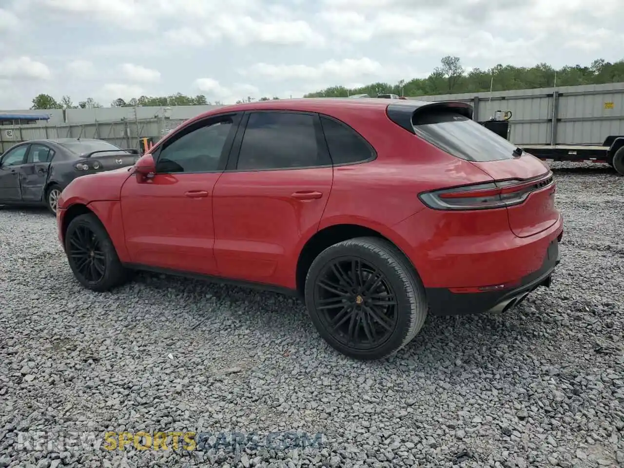 2 Photograph of a damaged car WP1AB2A56KLB30885 PORSCHE MACAN 2019