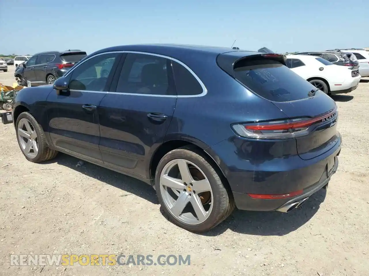 2 Photograph of a damaged car WP1AB2A56KLB33219 PORSCHE MACAN 2019