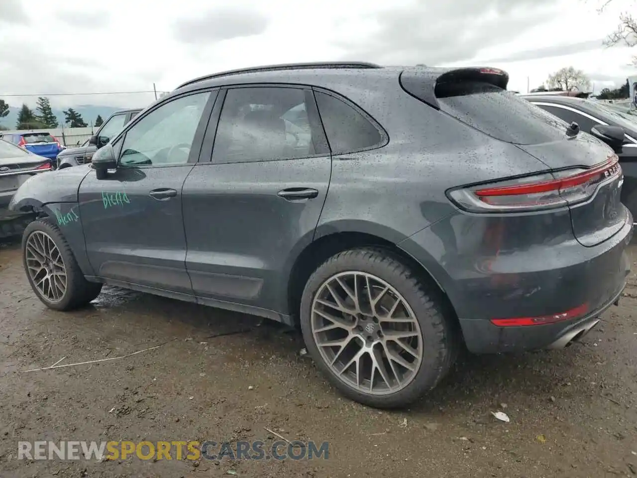 2 Photograph of a damaged car WP1AB2A59KLB32257 PORSCHE MACAN 2019