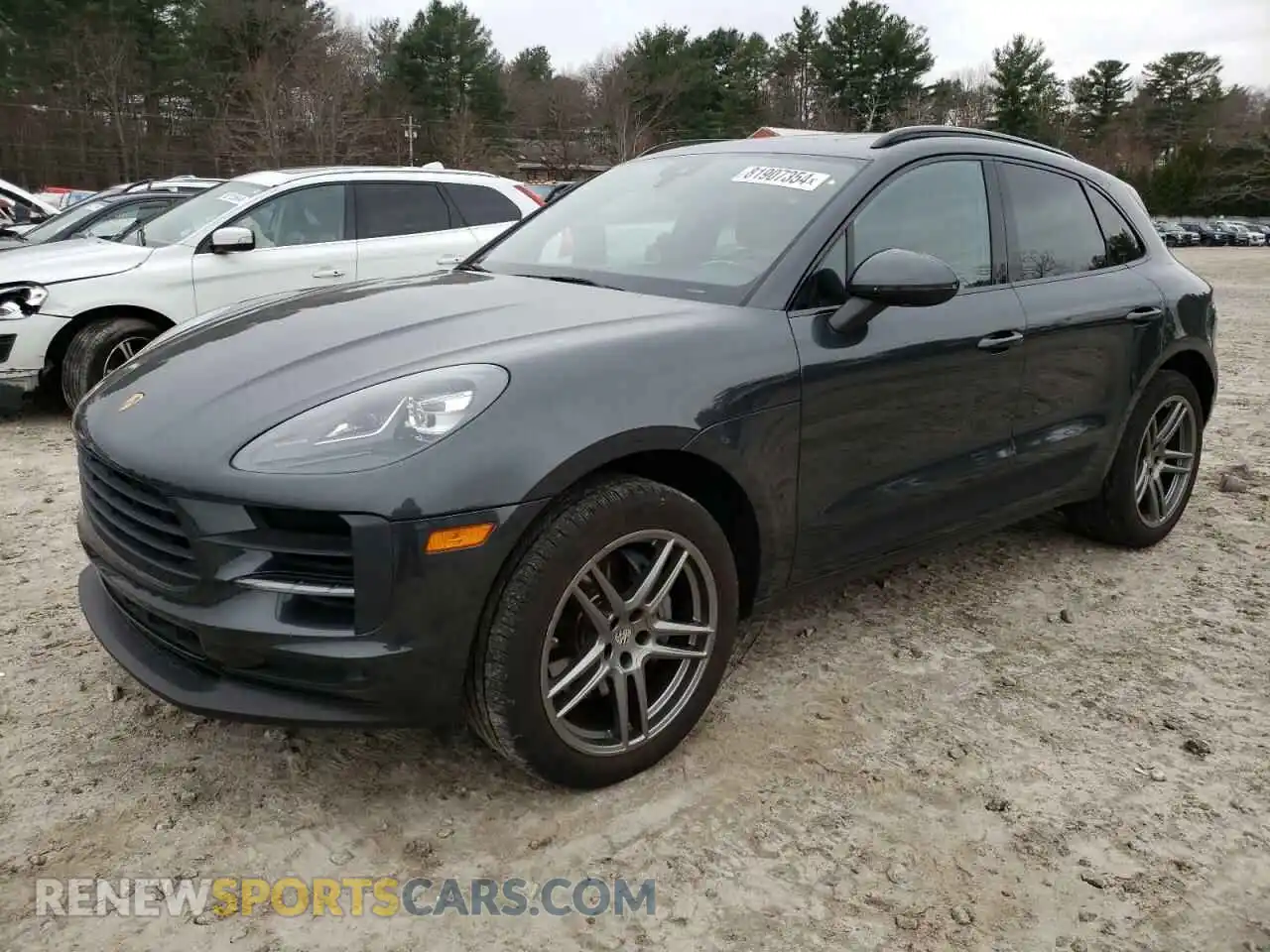 1 Photograph of a damaged car WP1AB2A5XKLB32445 PORSCHE MACAN 2019