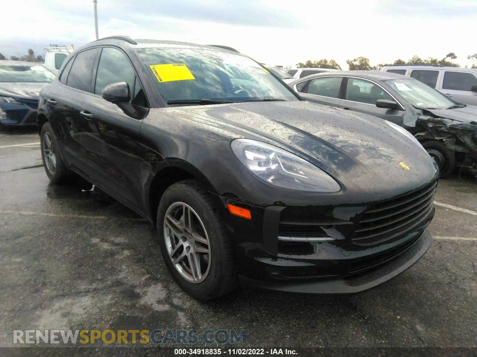 1 Photograph of a damaged car WP1AA2A50LLB04562 PORSCHE MACAN 2020