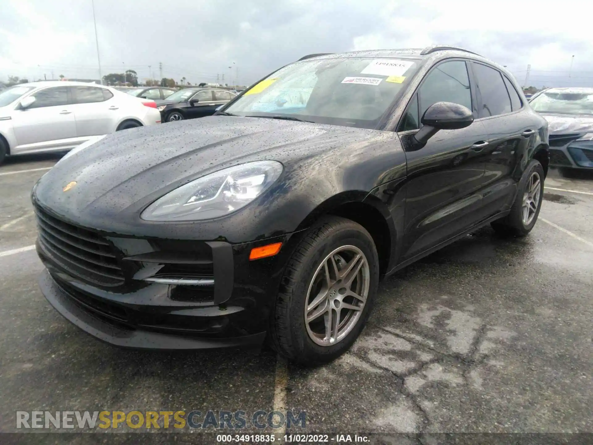 2 Photograph of a damaged car WP1AA2A50LLB04562 PORSCHE MACAN 2020