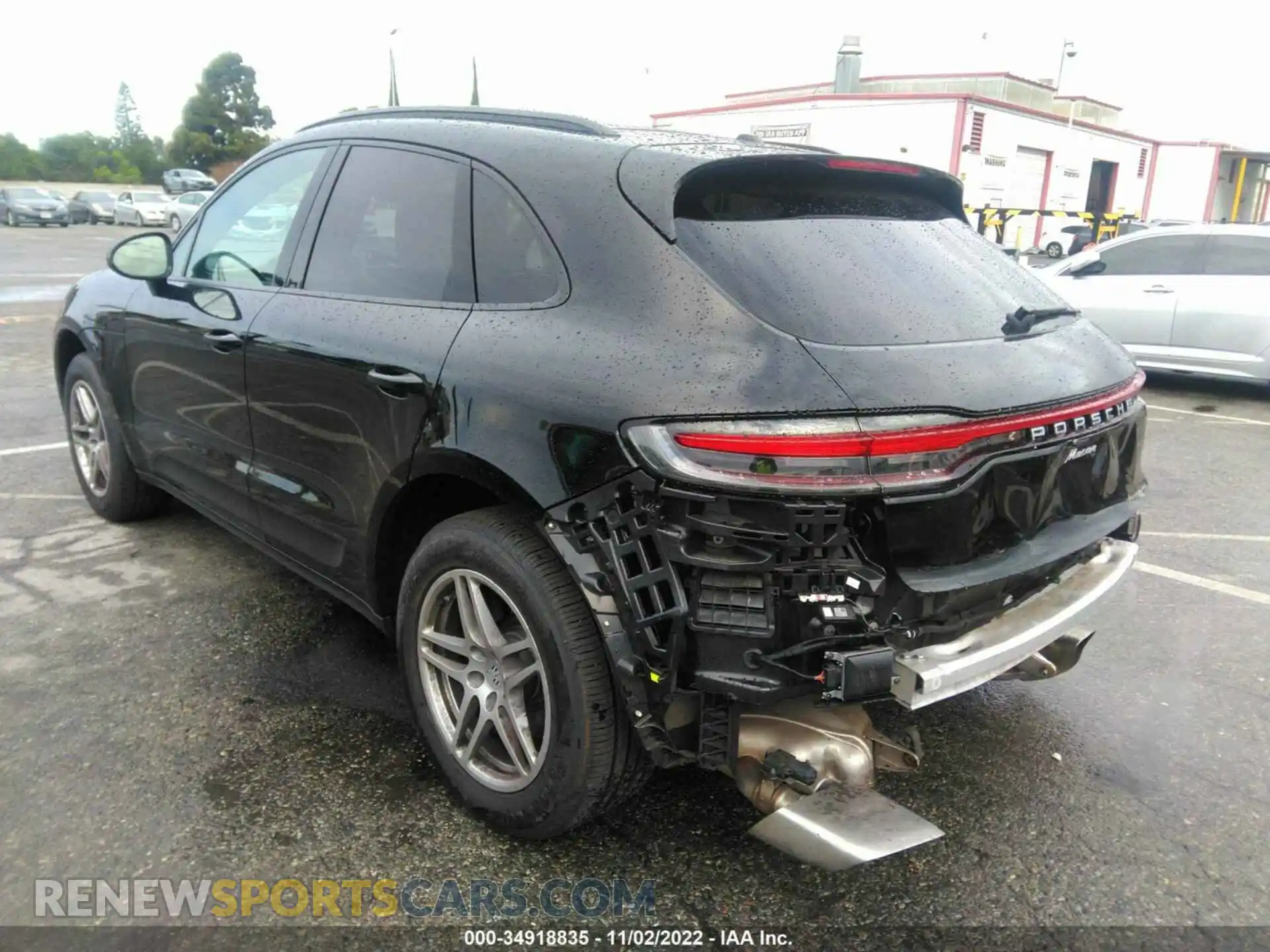 3 Photograph of a damaged car WP1AA2A50LLB04562 PORSCHE MACAN 2020