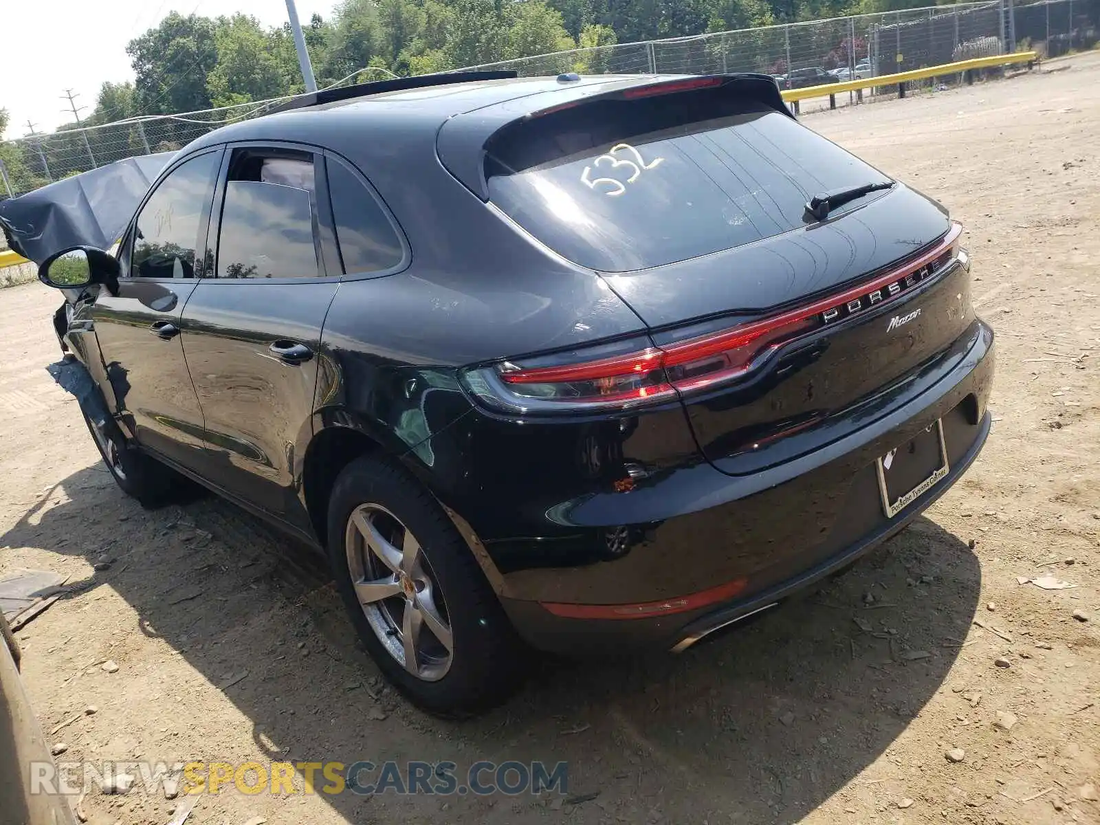 3 Photograph of a damaged car WP1AA2A51LLB05560 PORSCHE MACAN 2020