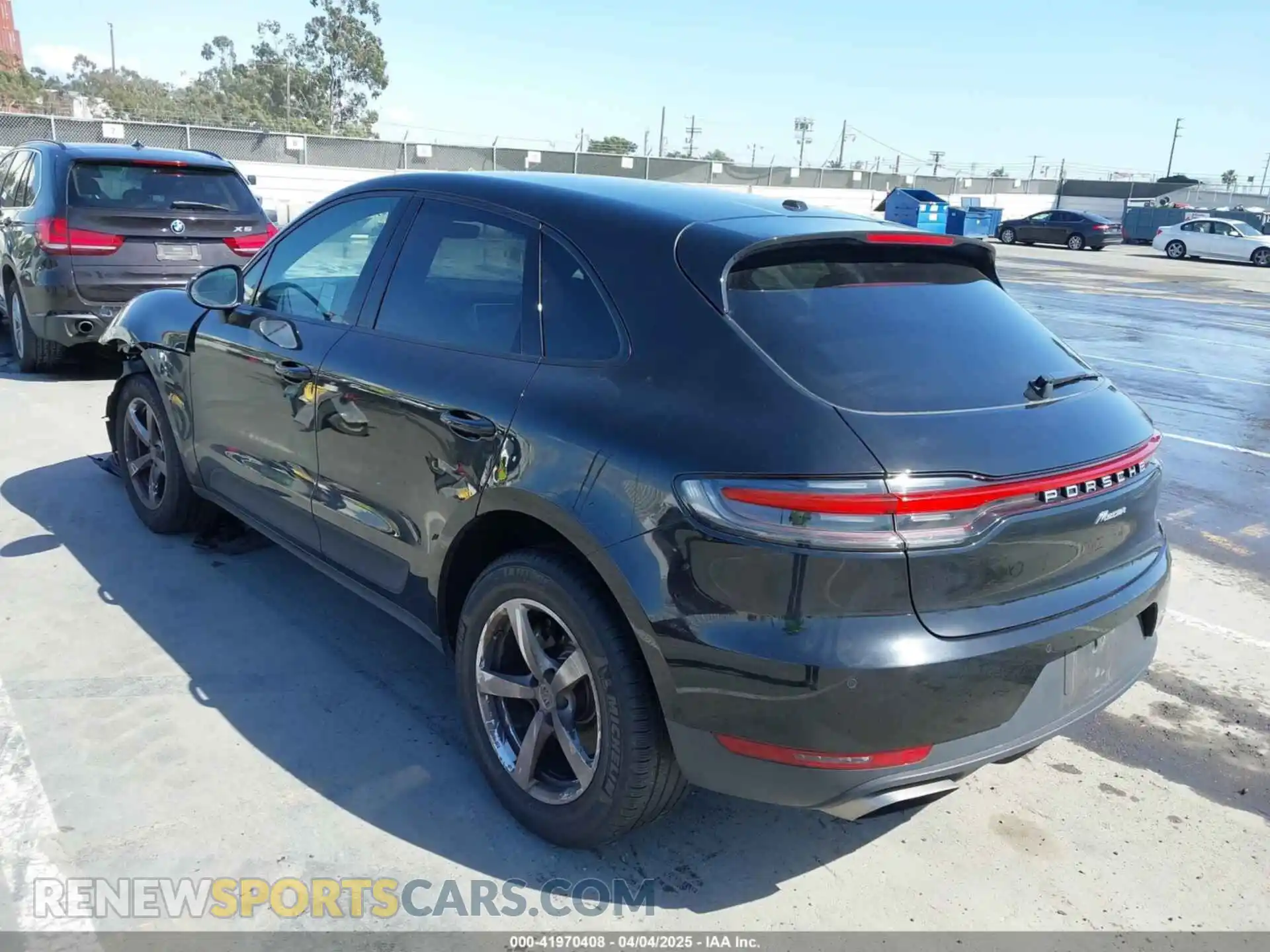 3 fotografías del automóvil dañado WP1AA2A52LLB12887 PORSCHE MACAN 2020