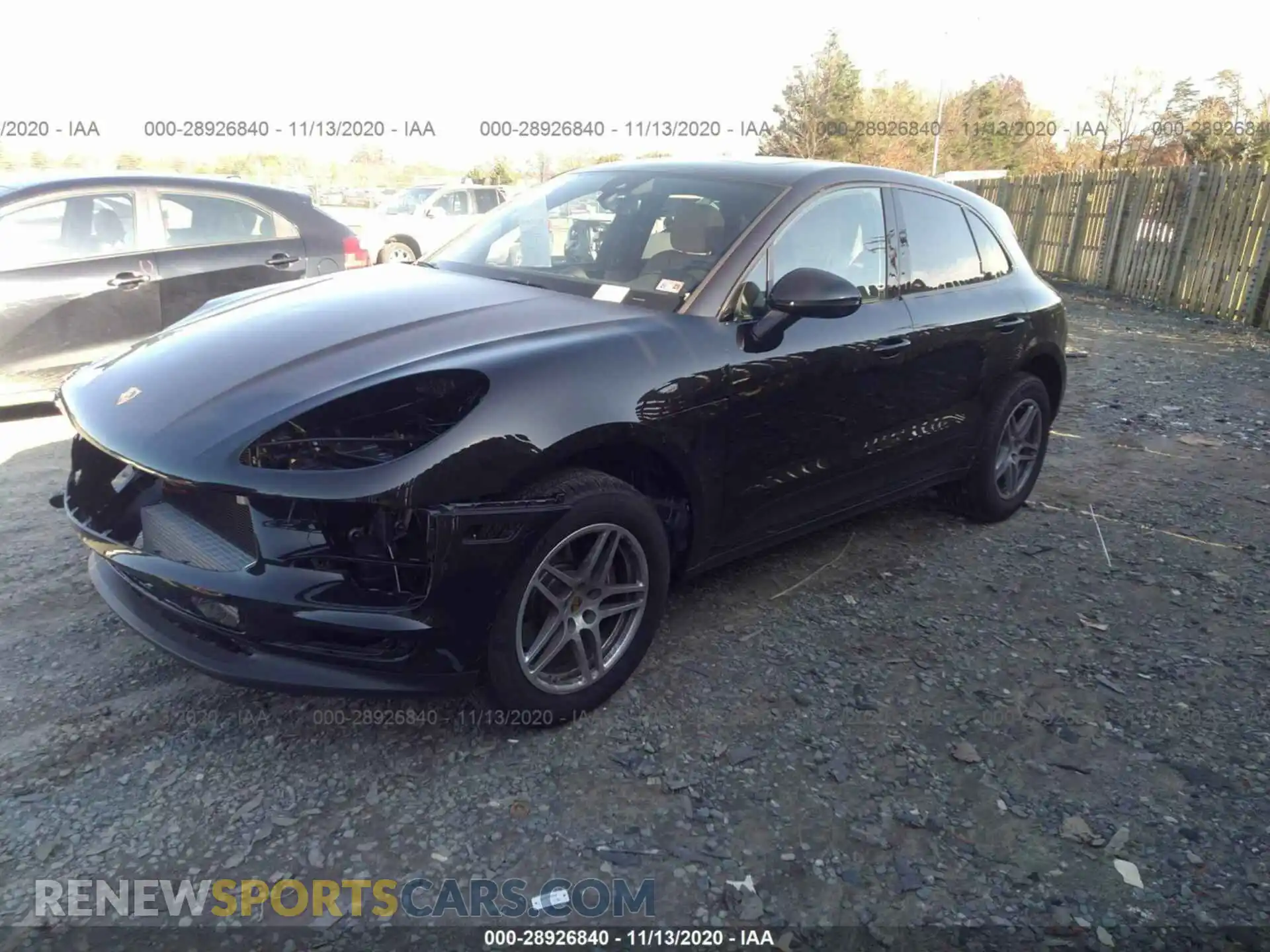 2 Photograph of a damaged car WP1AA2A52LLB13232 PORSCHE MACAN 2020