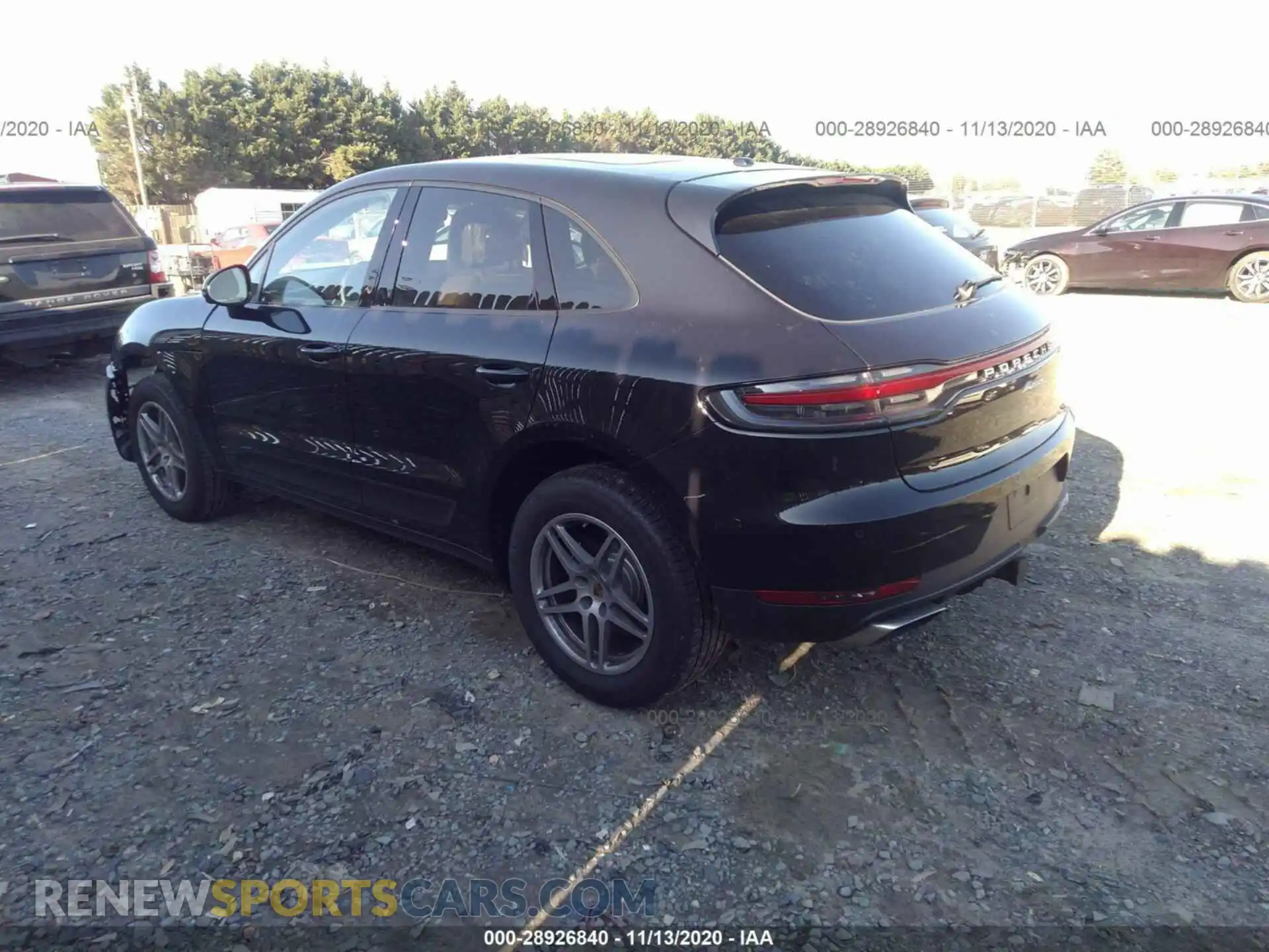 3 Photograph of a damaged car WP1AA2A52LLB13232 PORSCHE MACAN 2020