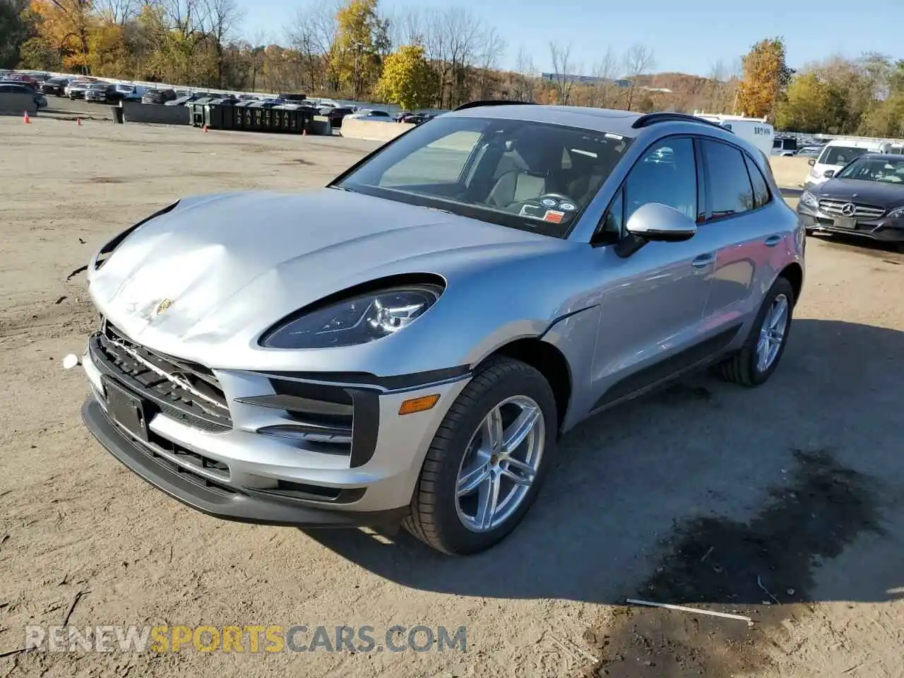 1 Photograph of a damaged car WP1AA2A52LLB14302 PORSCHE MACAN 2020