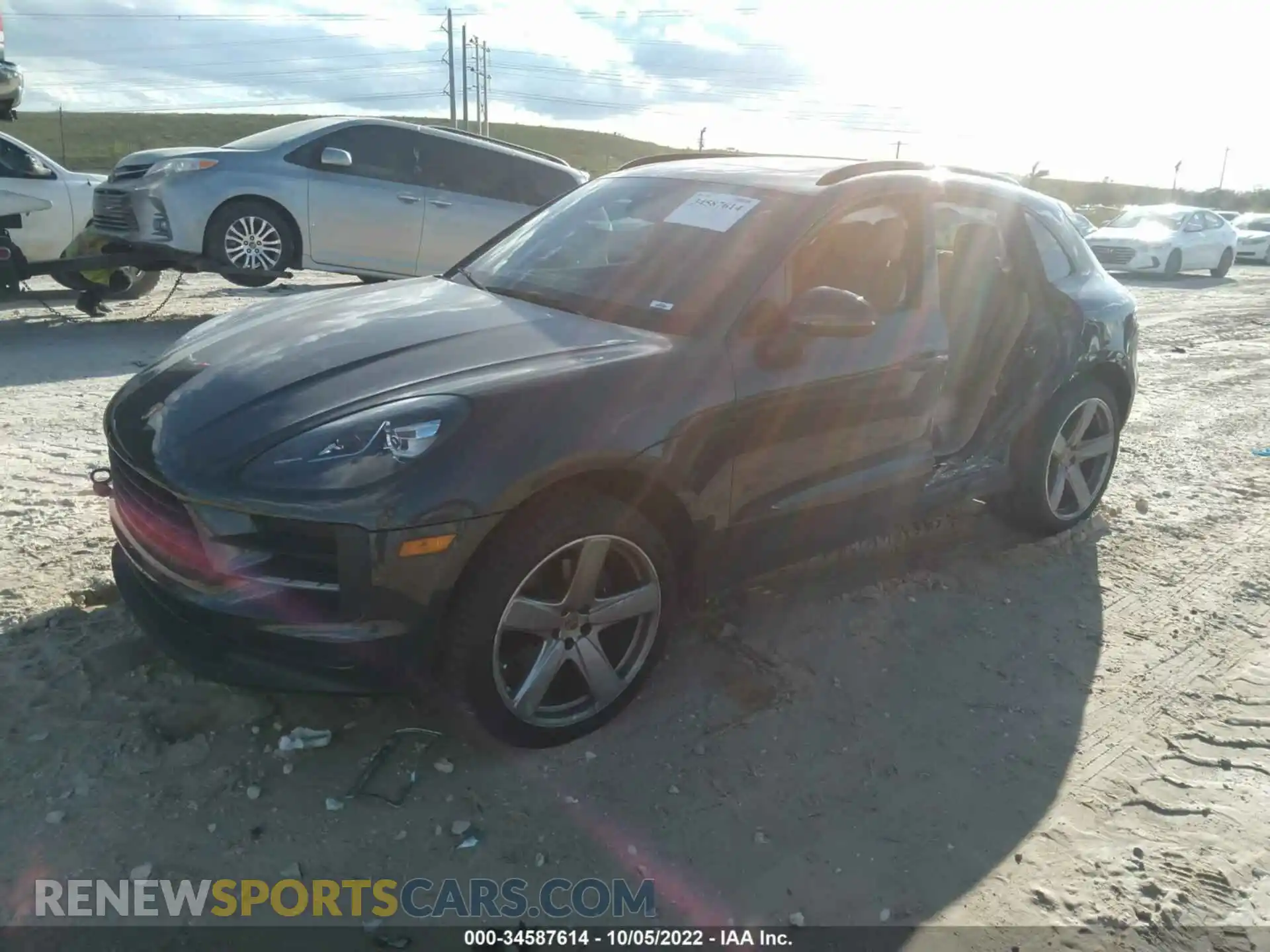 2 Photograph of a damaged car WP1AA2A53LLB15197 PORSCHE MACAN 2020